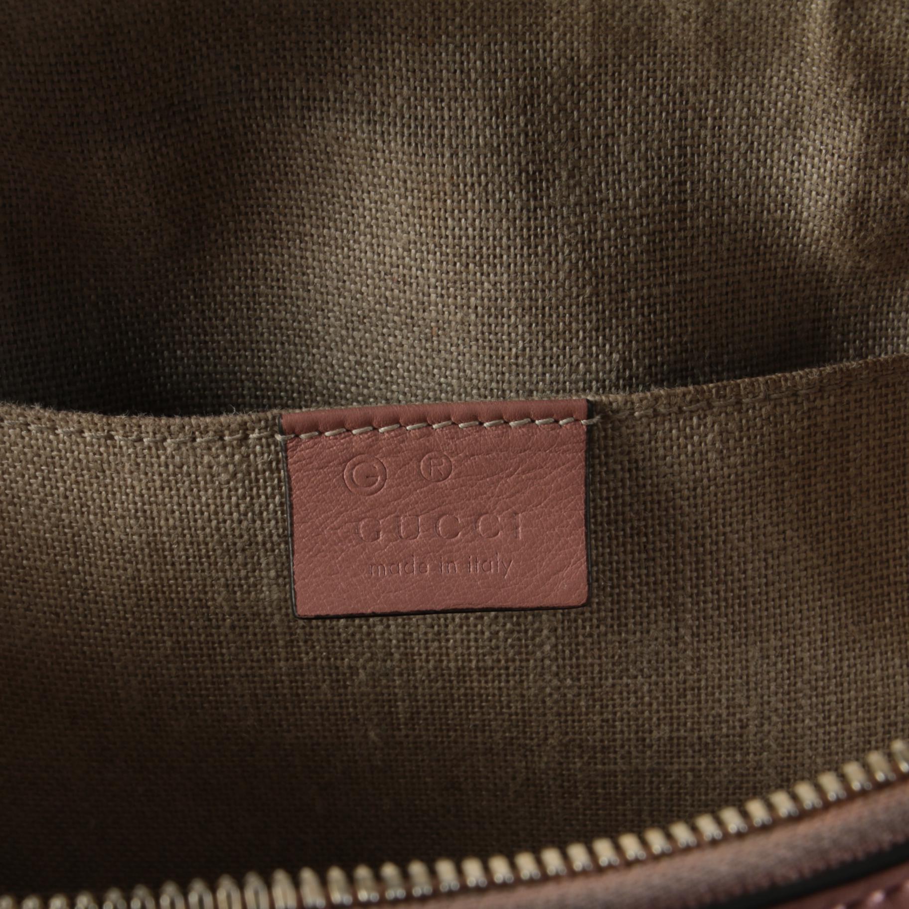 Gucci GG Microguccissima Mini Dome Satchel in Blush Leather