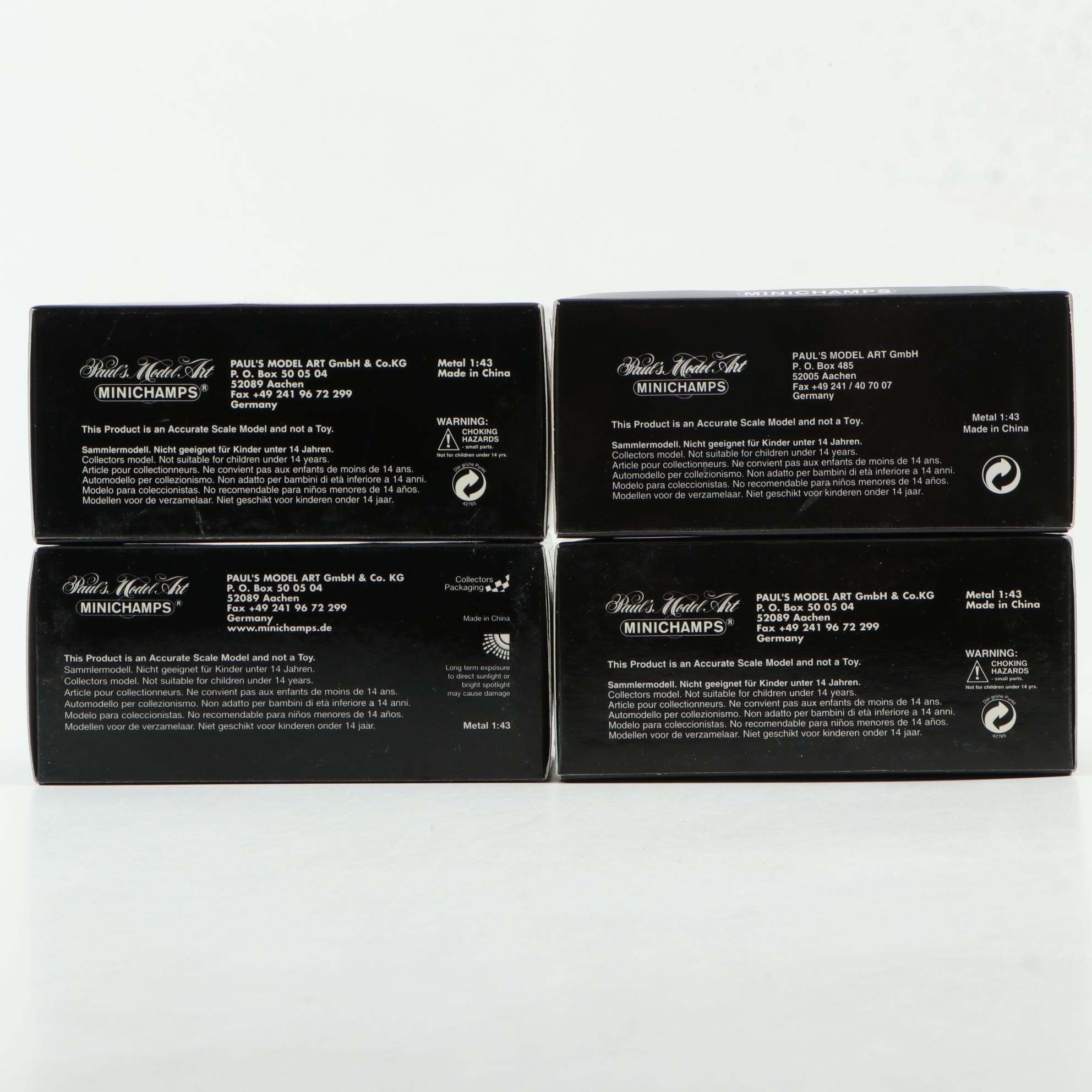 Minichamps Limited Edition Model Cars, Including Bentley, Lamborghini, and More