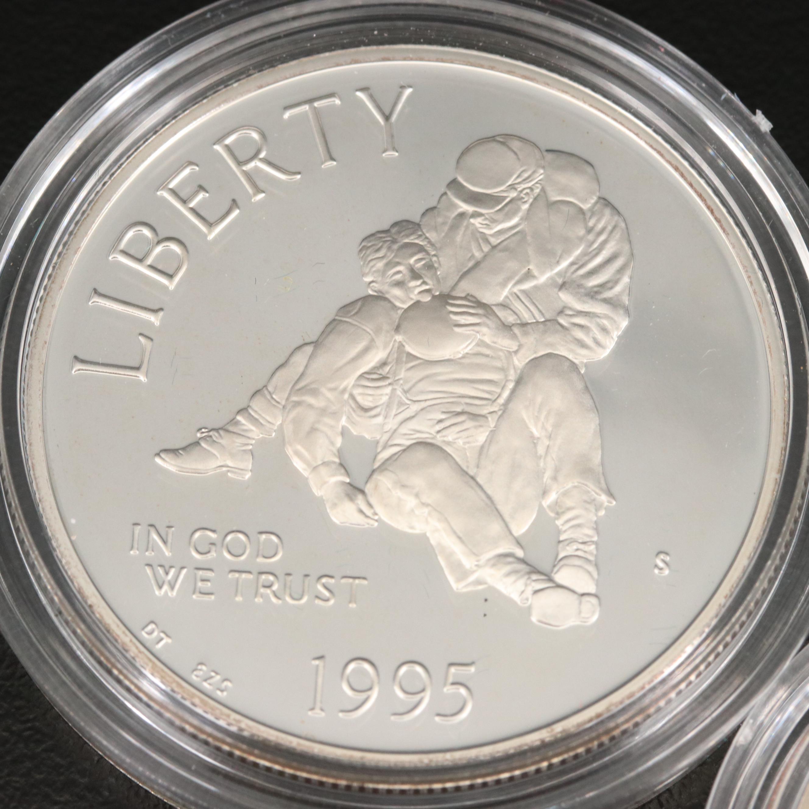 1995 Commemorative Civil War Silver Coin Set