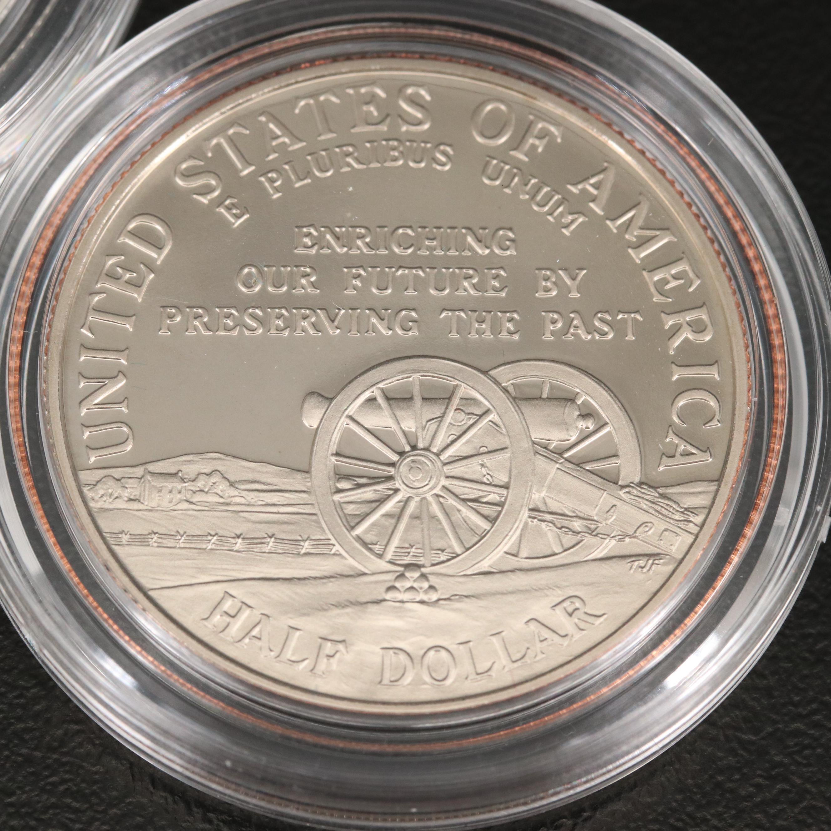 1995 Commemorative Civil War Silver Coin Set