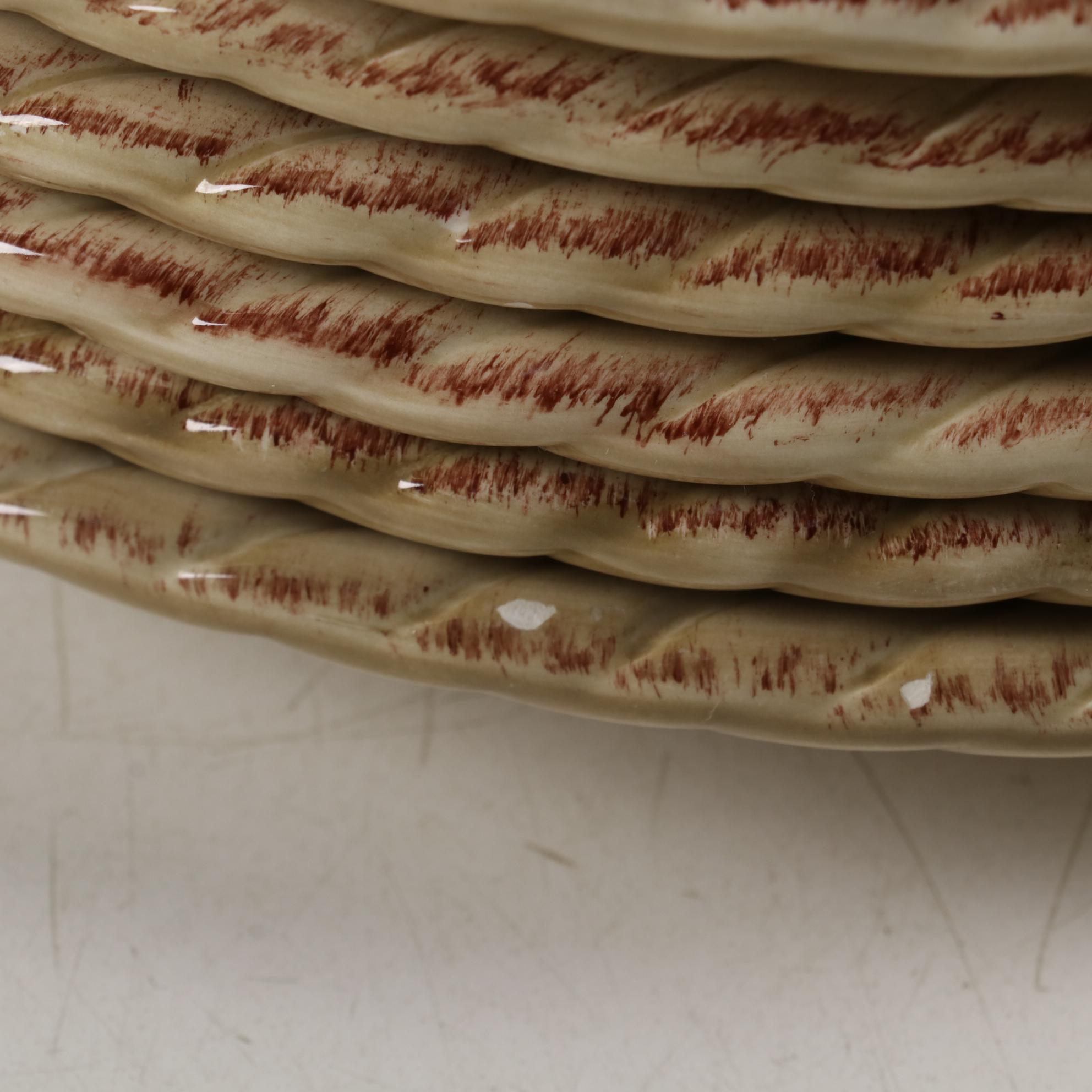 Z Gallerie "Lucca" Hand-Painted Ceramic Dinnerware