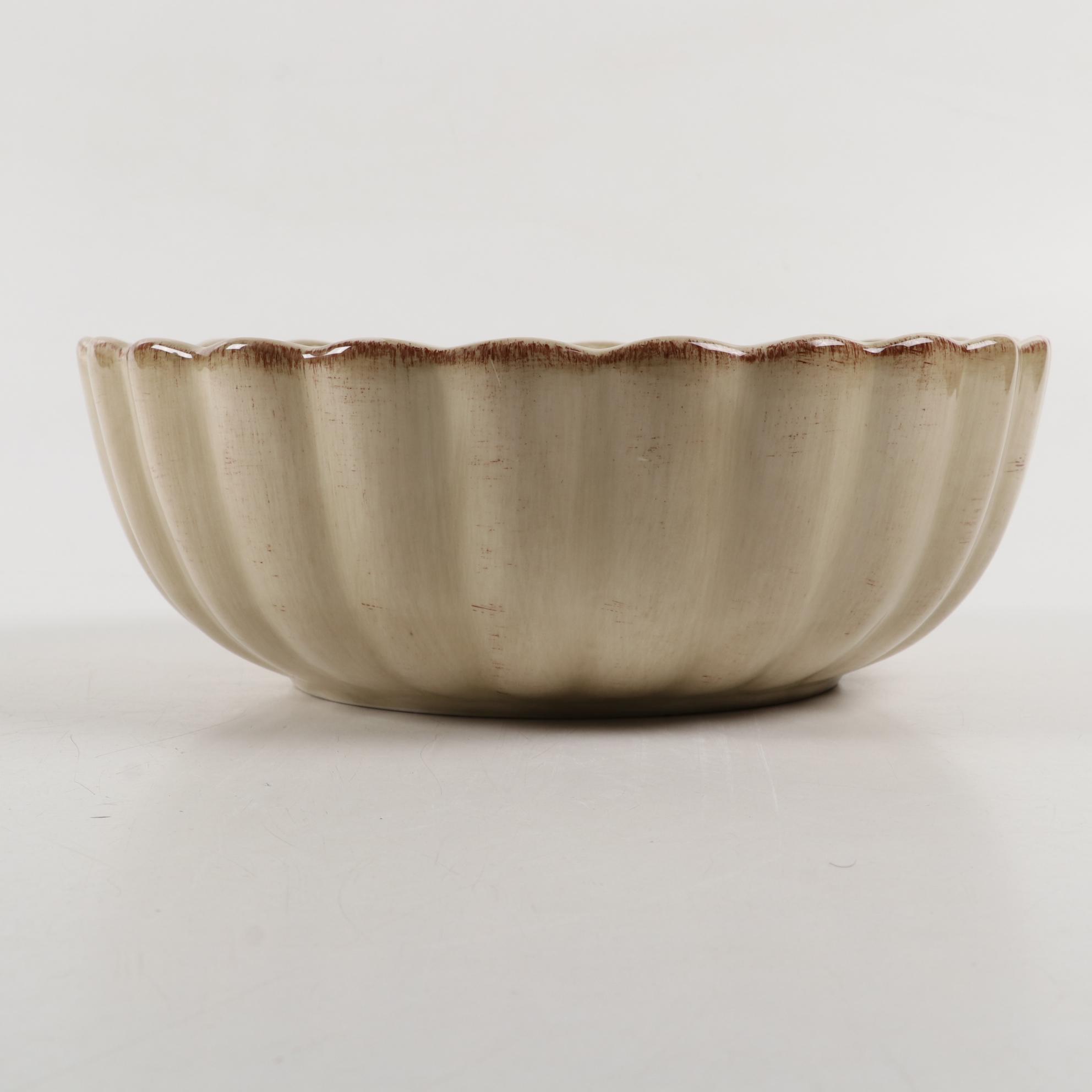 Z Gallerie "Lucca" Hand-Painted Ceramic Dinnerware