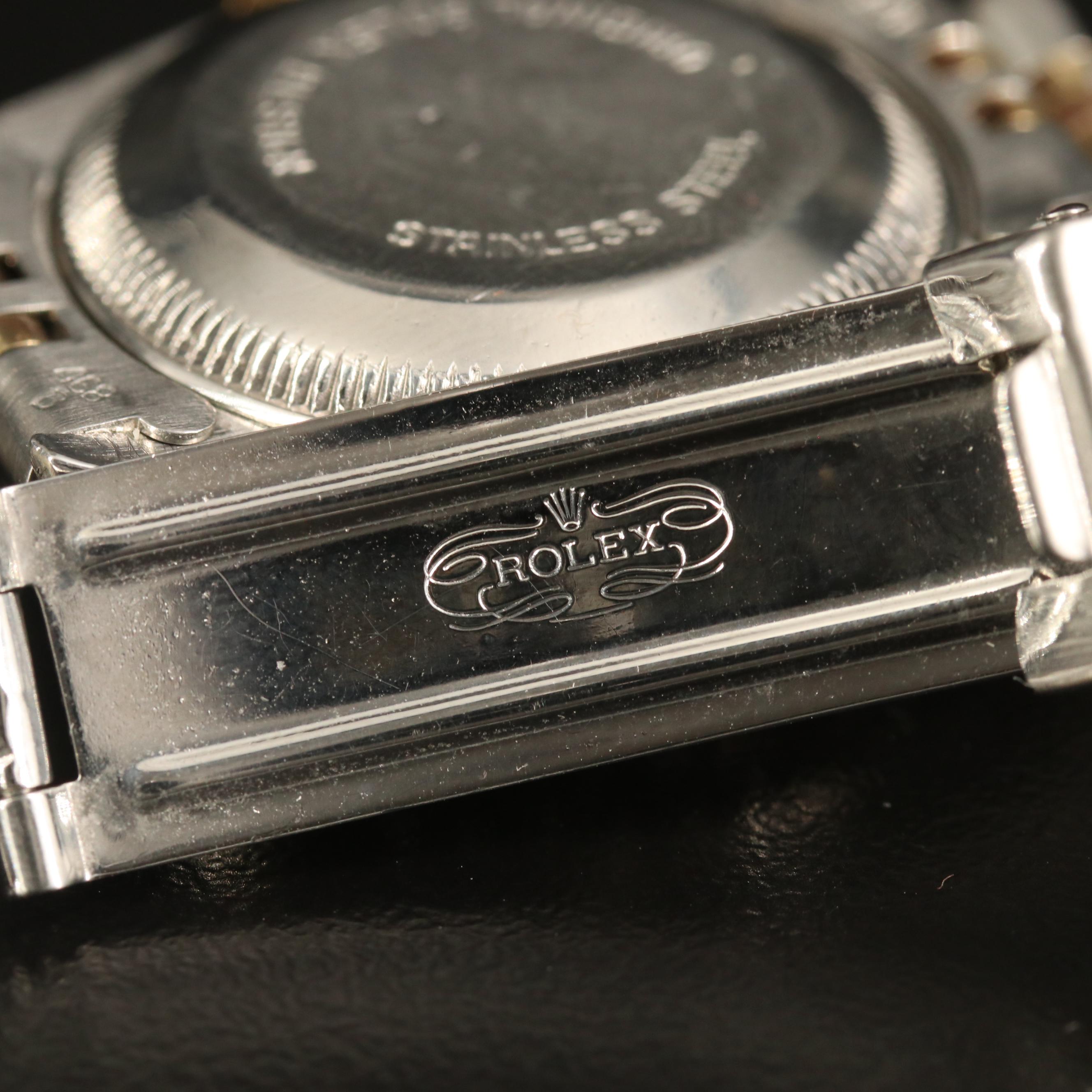 1981 Rolex "Datejust" 1.25  CTW Diamond, 14K Gold and Stainless Steel Watch