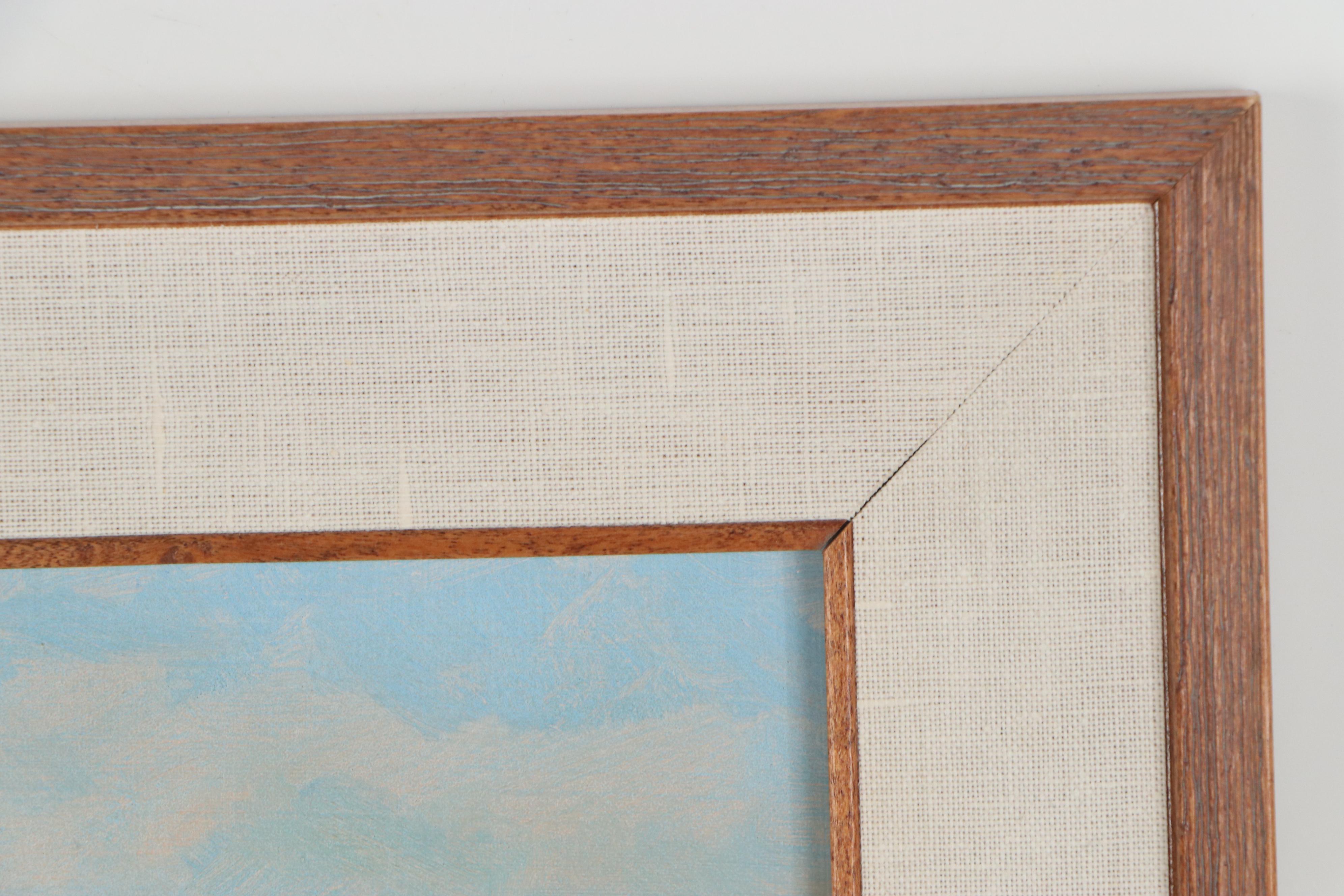 Roberta B. Seger Oil Painting of Children on Beach, 1992