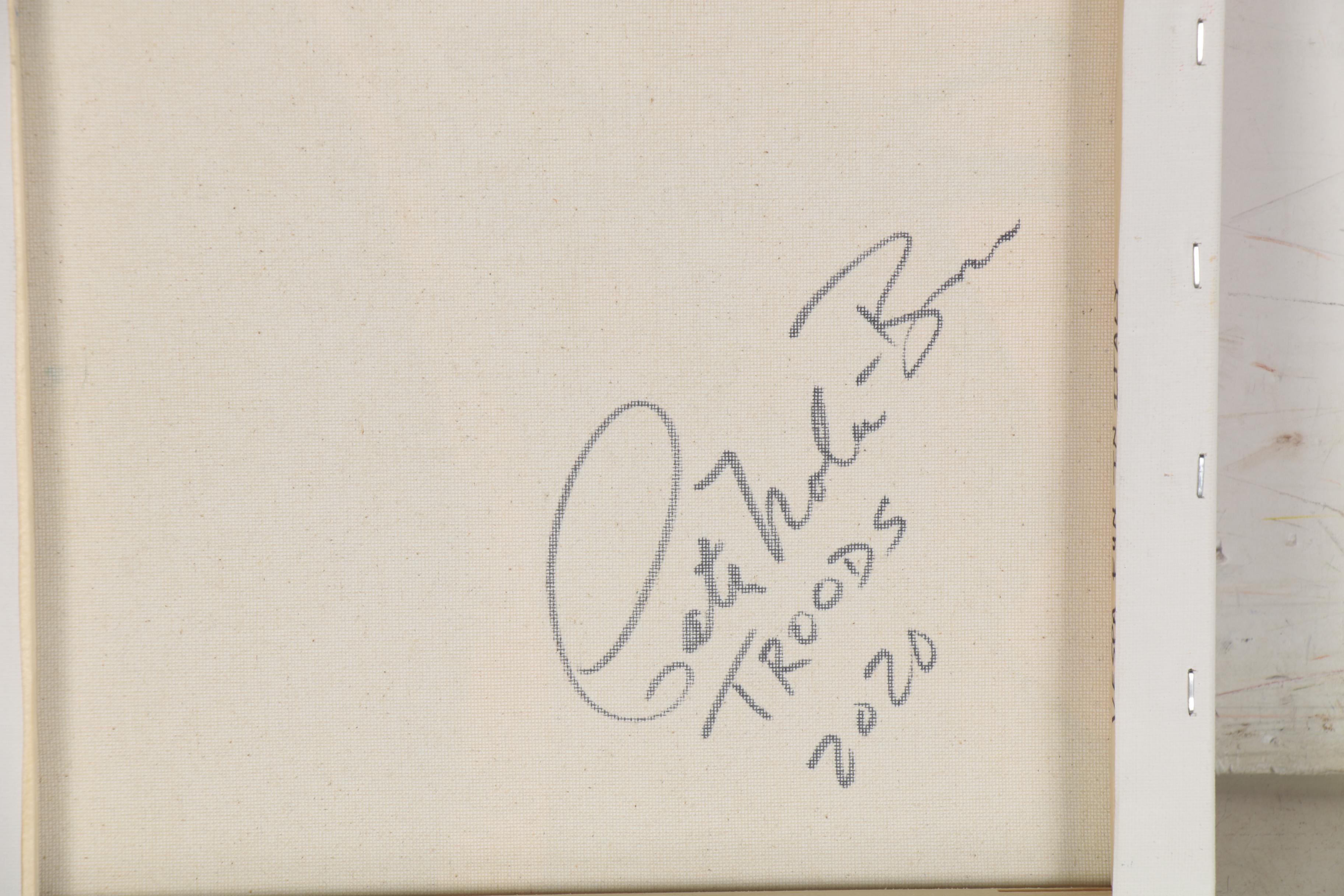 Patricia Nolan-Brown Oil Painting "Vespa Fun in Italy," 2020