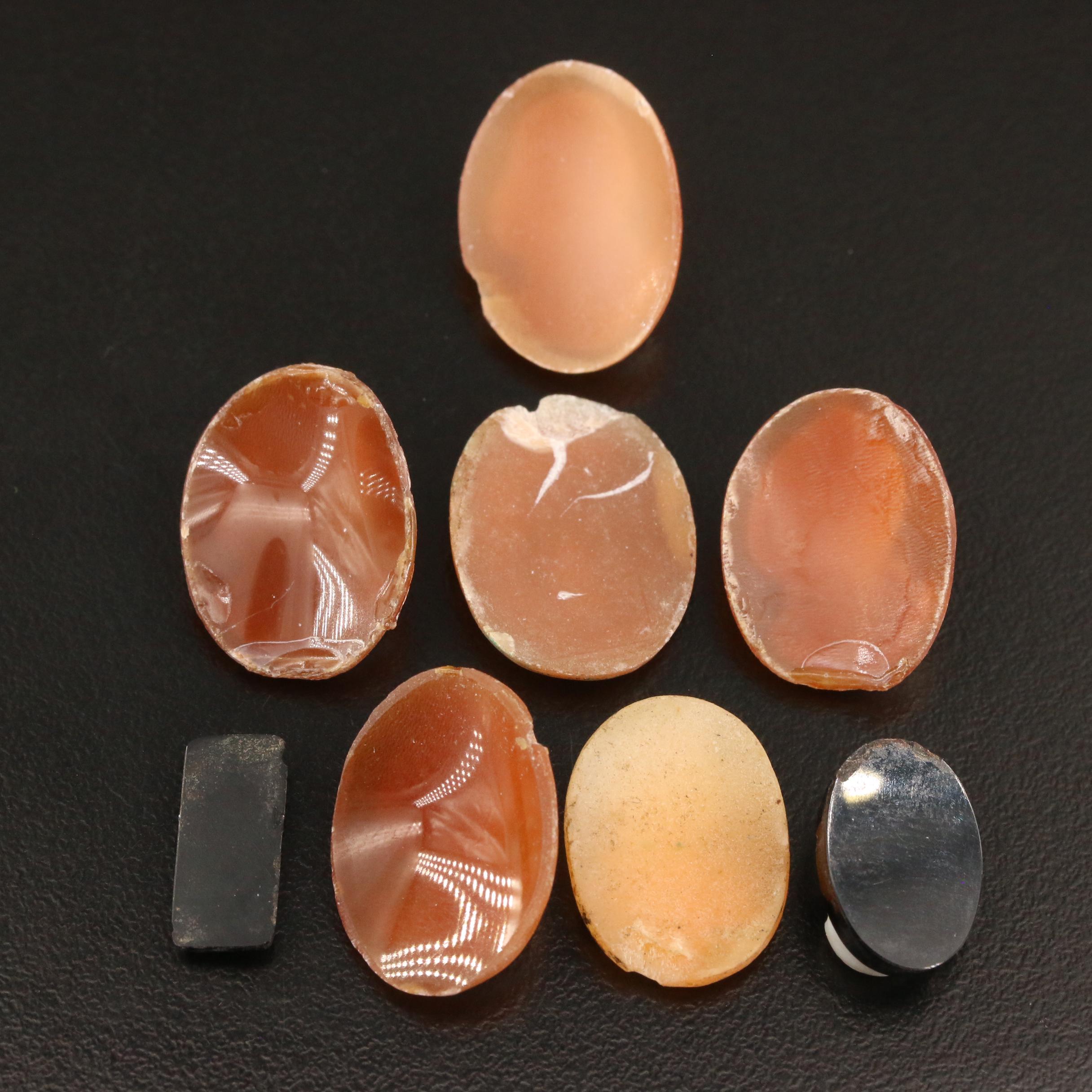 Loose Onyx and Shell Cameos