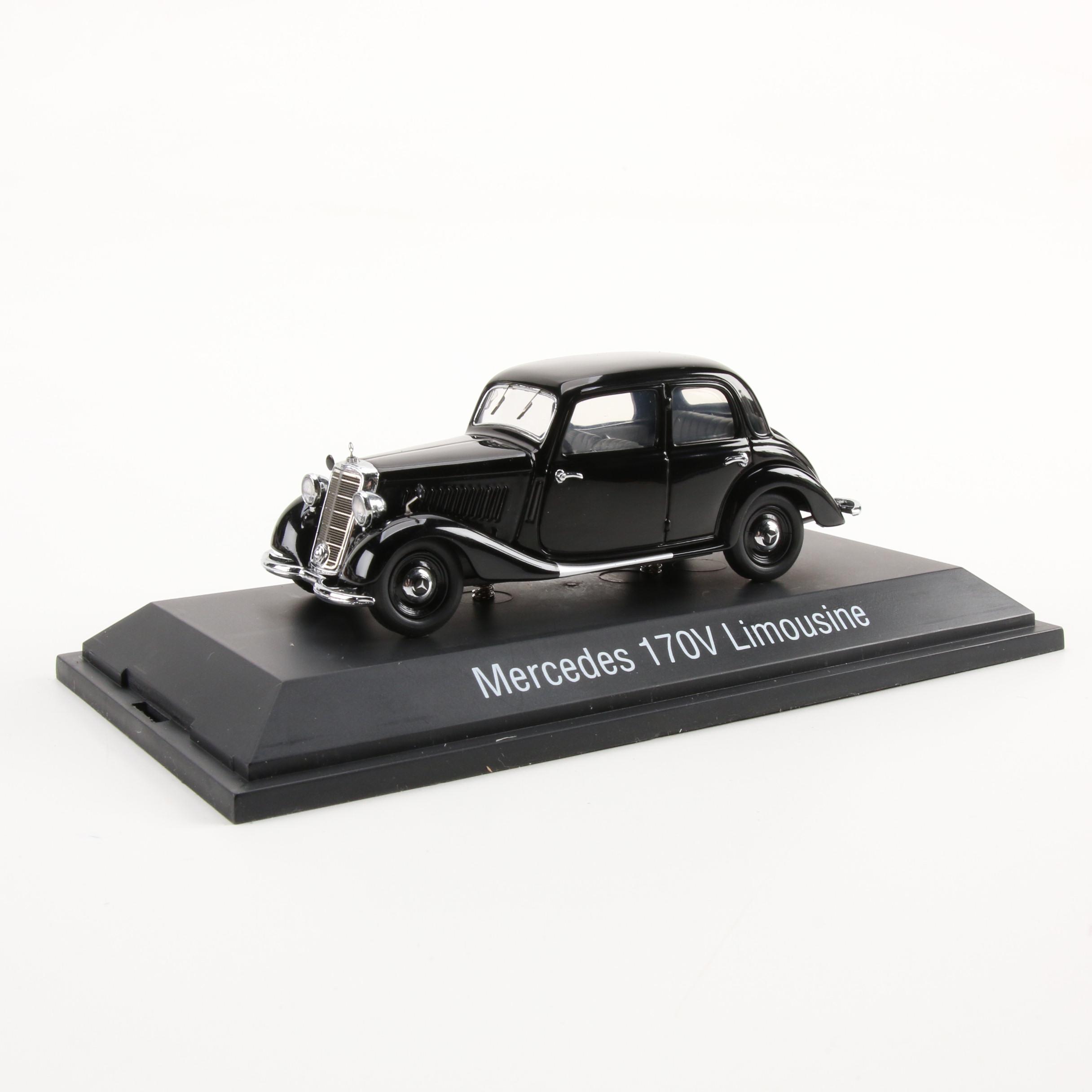 Schuco Die Cast Vehicles Including Rover 75, Cabrio, Mercedes V 230, and More