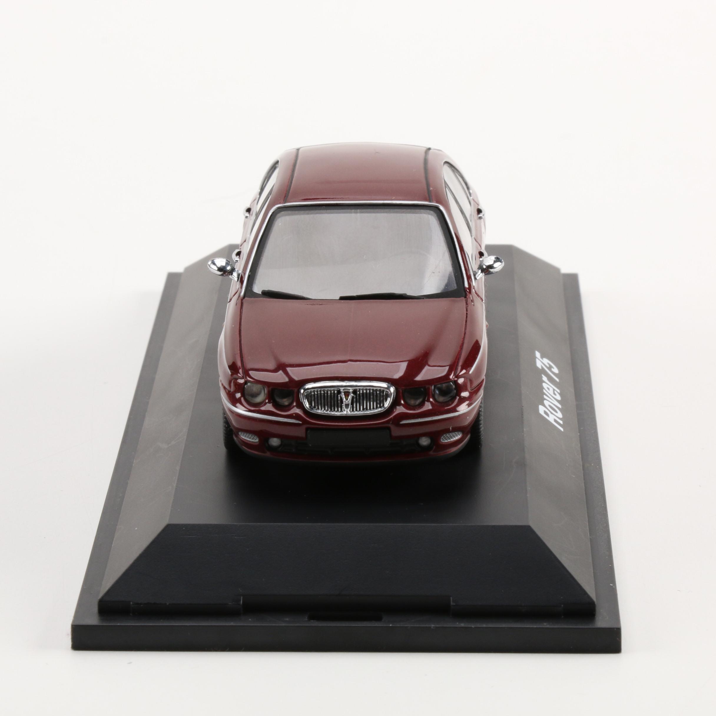 Schuco Die Cast Vehicles Including Rover 75, Cabrio, Mercedes V 230, and More