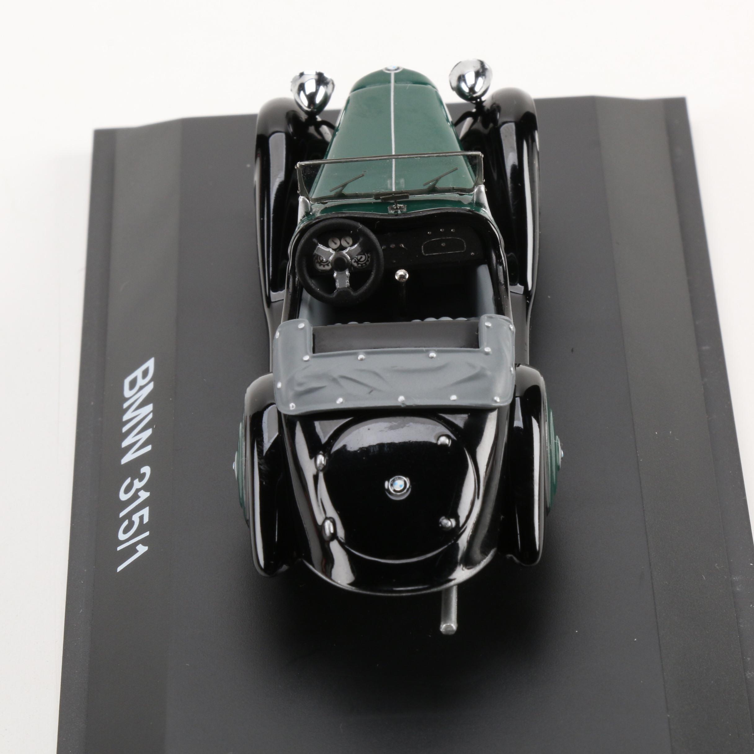Schuco Die Cast Vehicles Including Rover 75, Cabrio, Mercedes V 230, and More