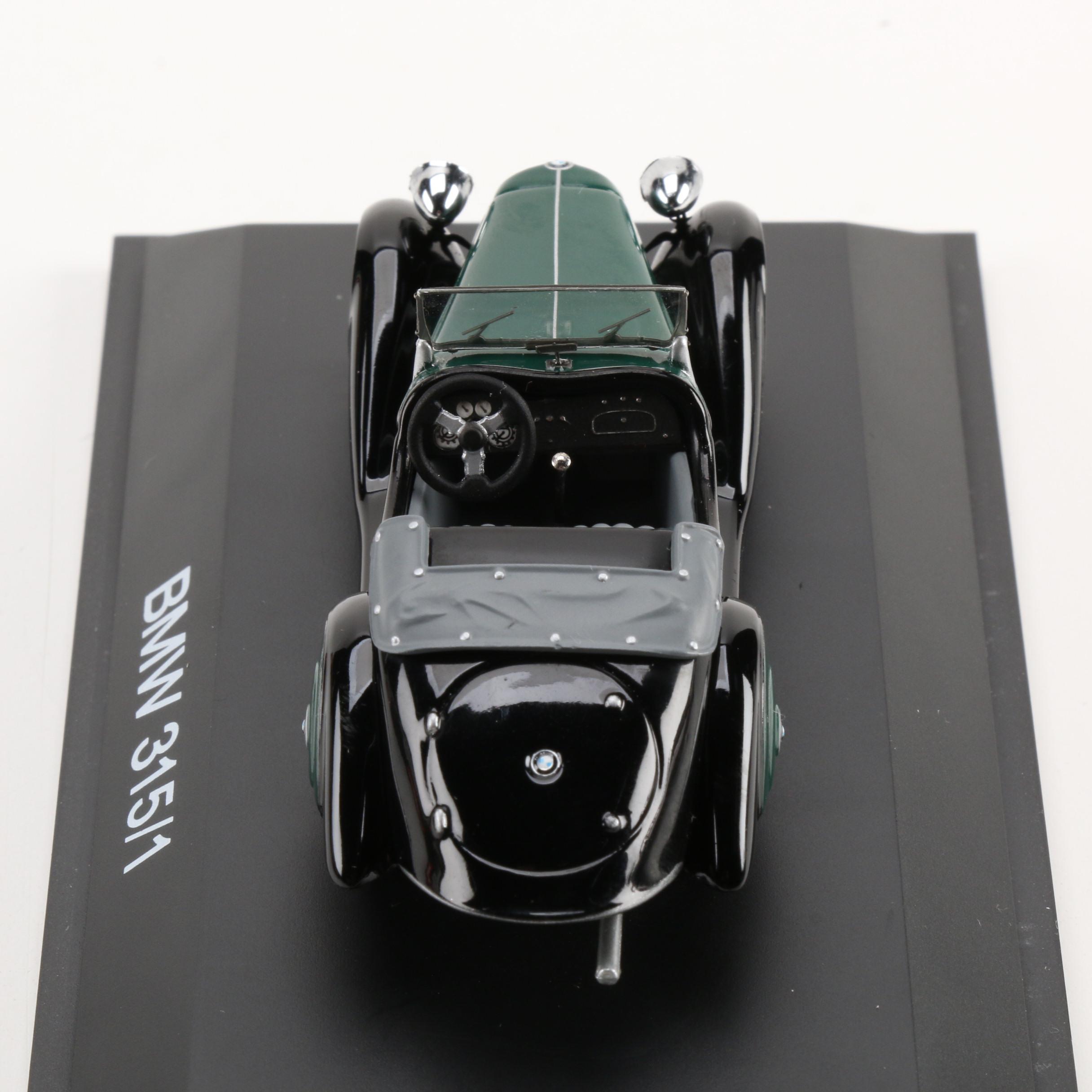 Schuco Die Cast Vehicles Including Rover 75, Cabrio, Mercedes V 230, and More