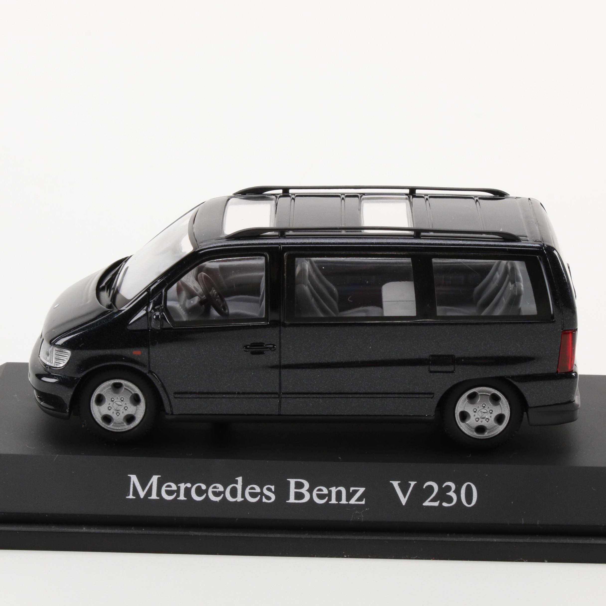Schuco Die Cast Vehicles Including Rover 75, Cabrio, Mercedes V 230, and More