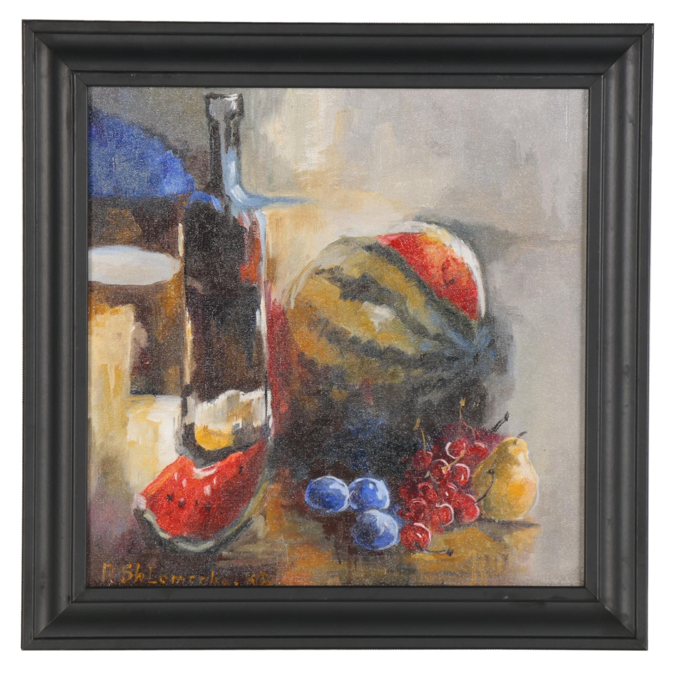 Nataliya Shlomenko Oil Painting "Watermelon Wine"