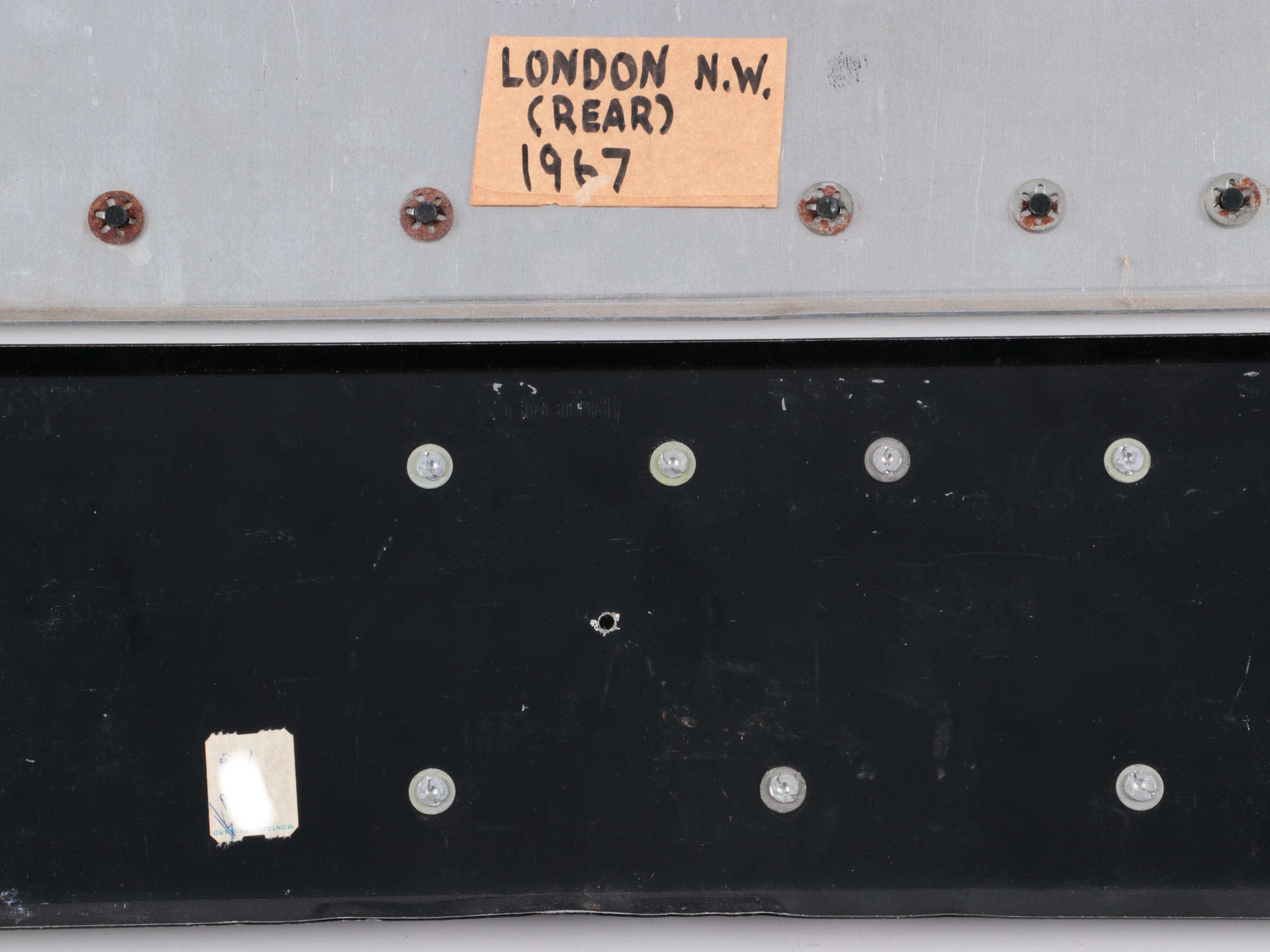 British License Plates Assortments, Mid to Late 20th Century