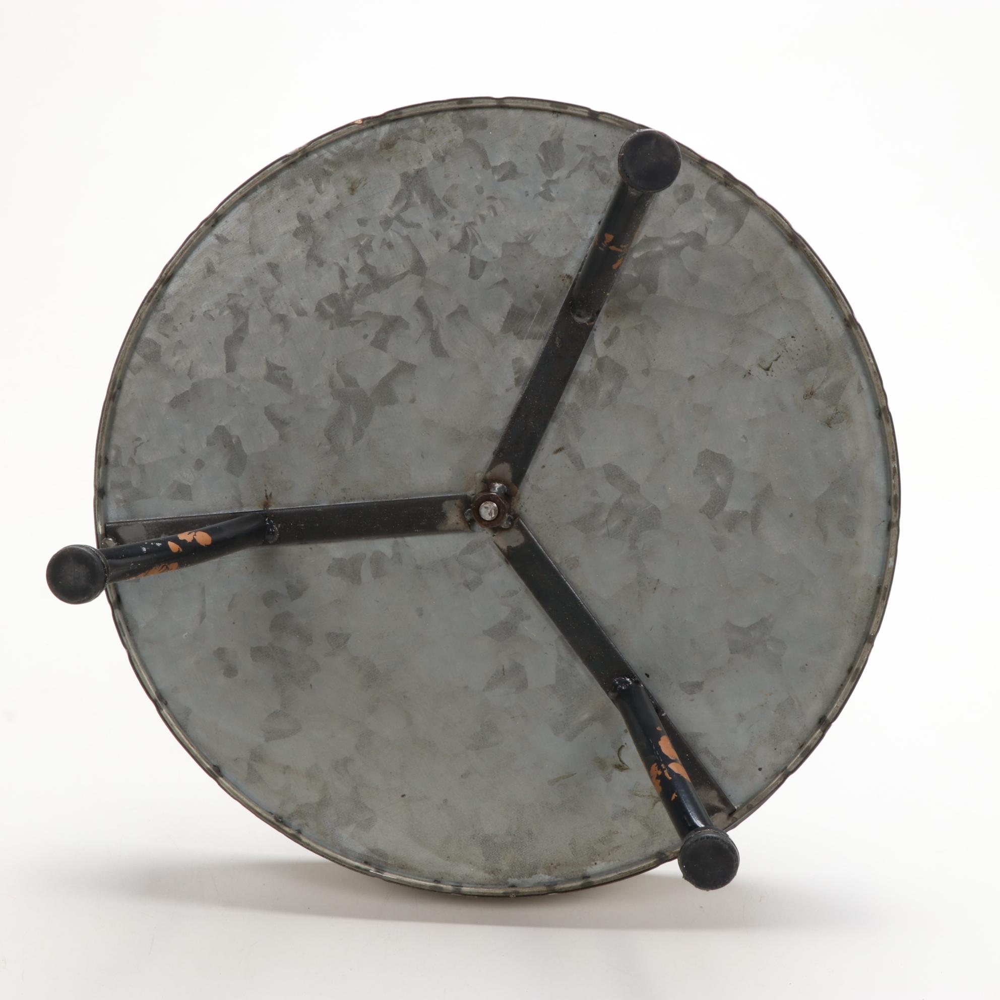 Galvanized Tin Farmhouse Serveware and Other Decorative Accents