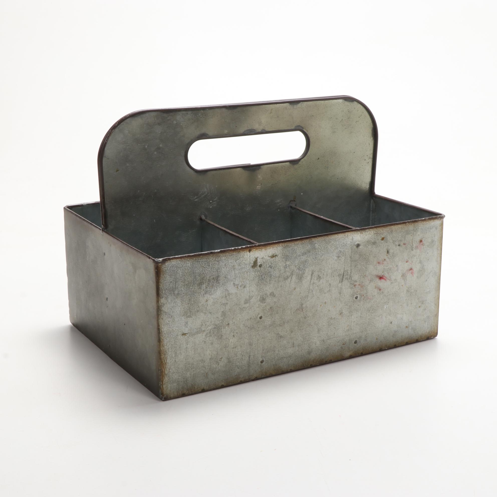 Galvanized Tin Farmhouse Serveware and Other Decorative Accents
