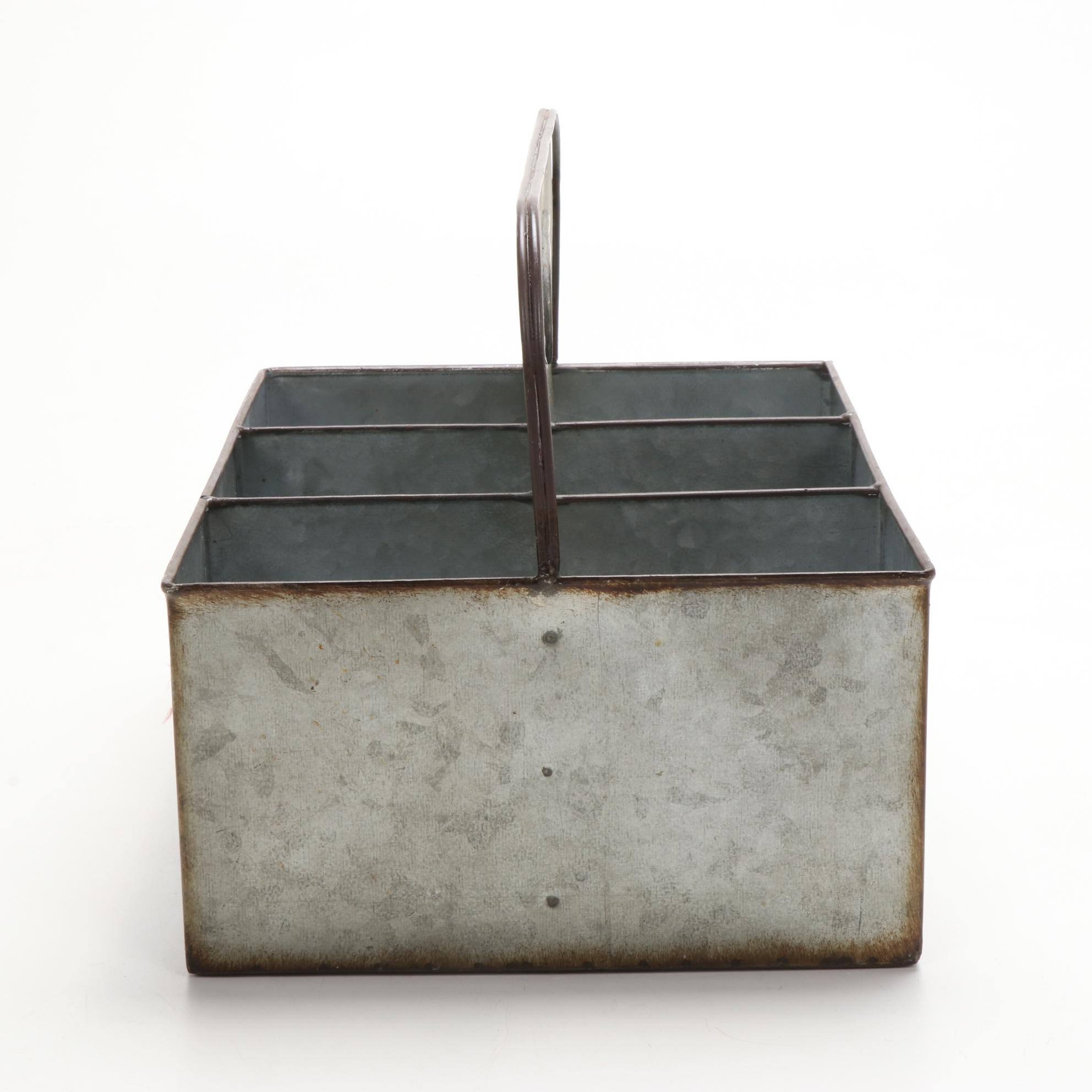 Galvanized Tin Farmhouse Serveware and Other Decorative Accents