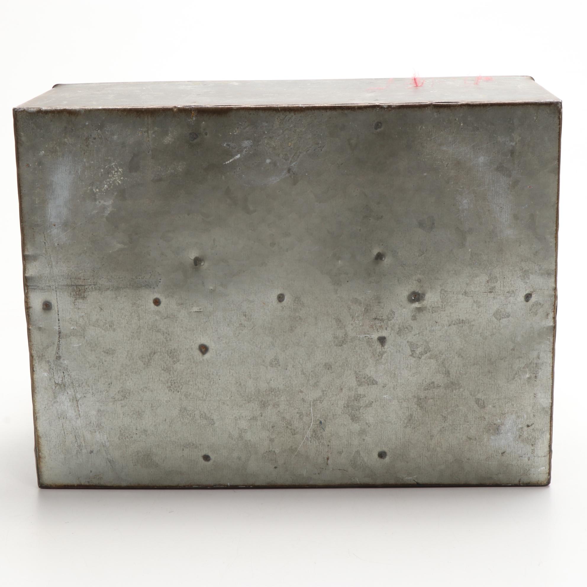 Galvanized Tin Farmhouse Serveware and Other Decorative Accents