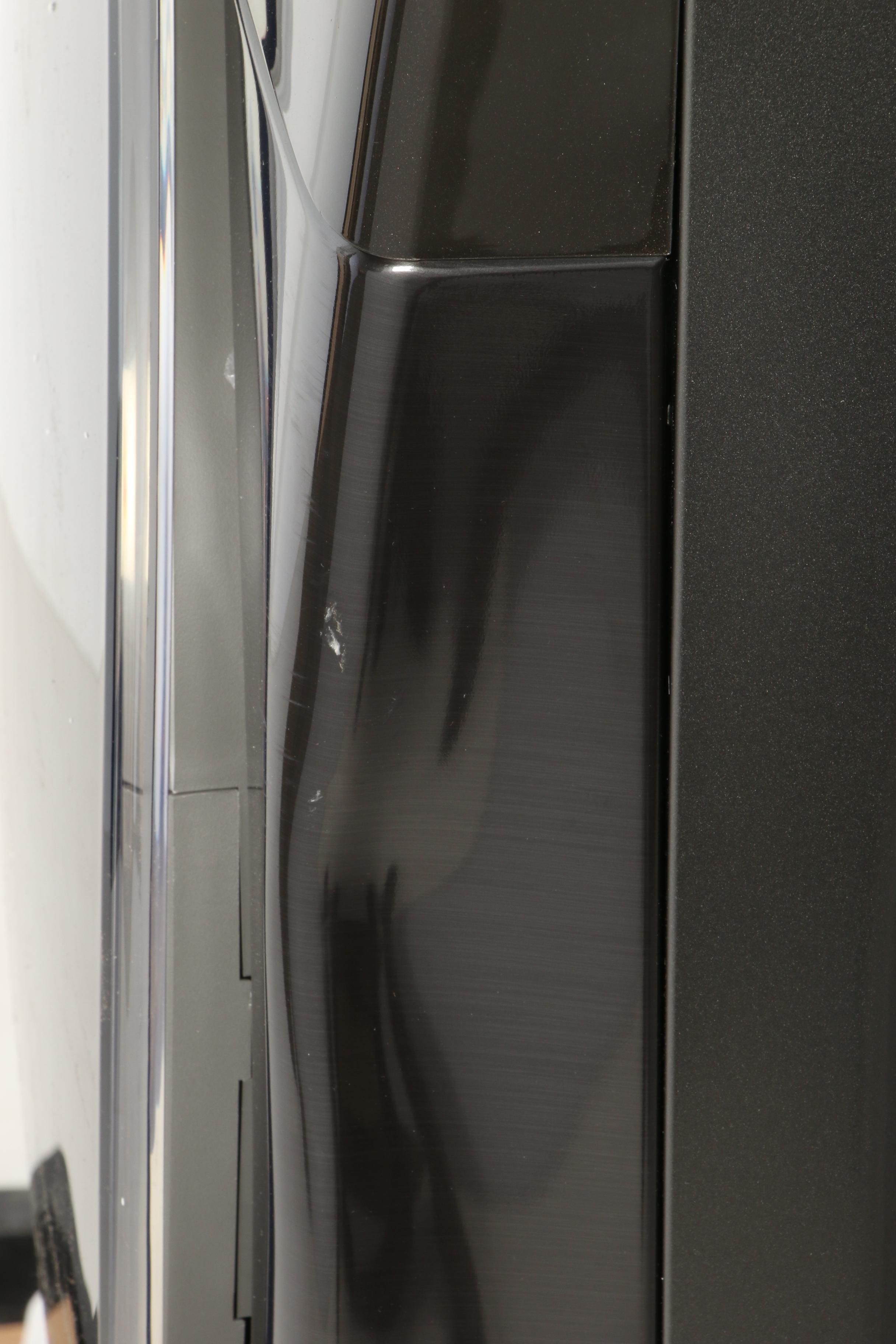 Samsung Black Stainless Steel 7.5 Cu.Ft. Wi-Fi Enabled Electric Dryer with Steam