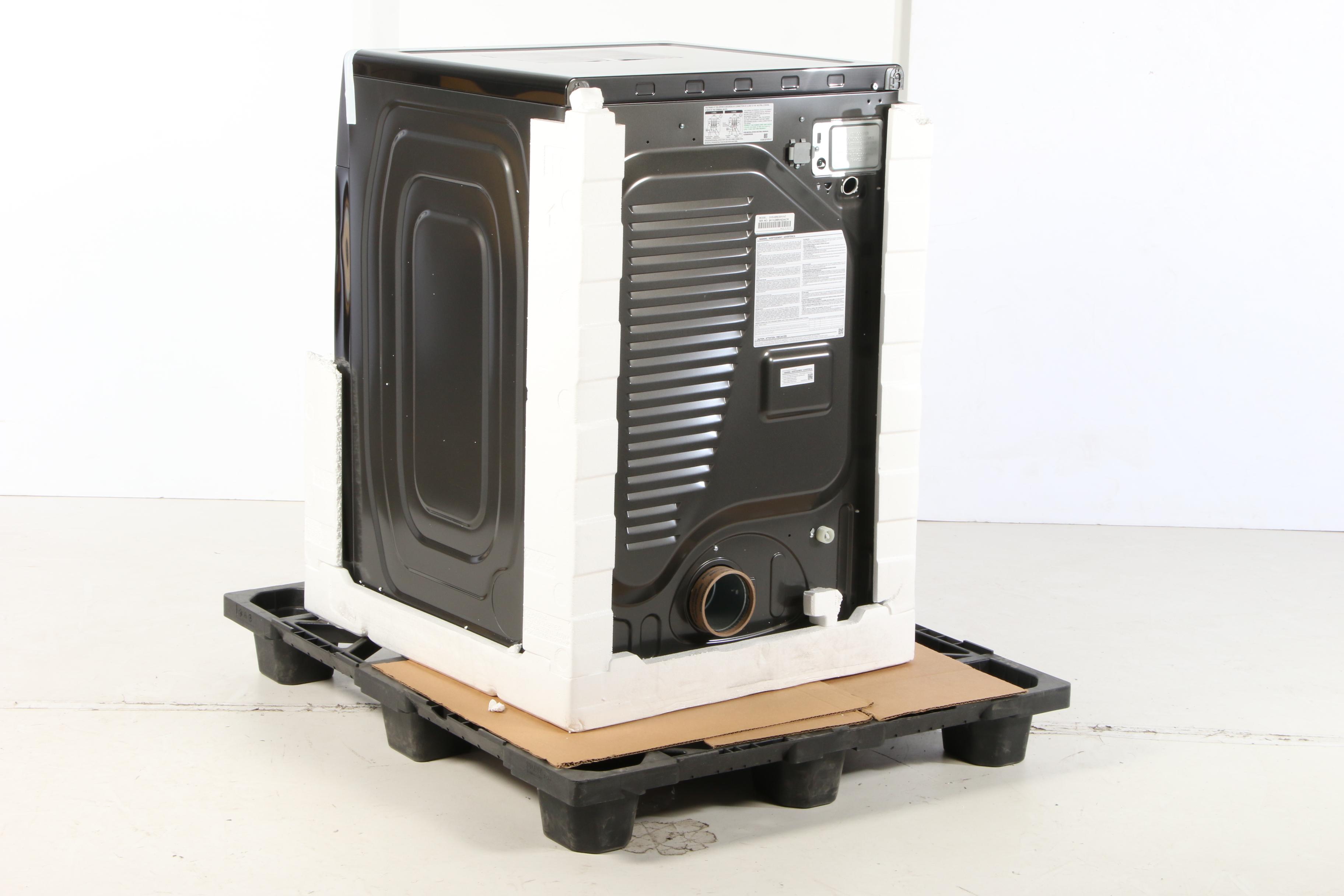 Samsung Black Stainless Steel 7.5 Cu.Ft. Wi-Fi Enabled Electric Dryer with Steam