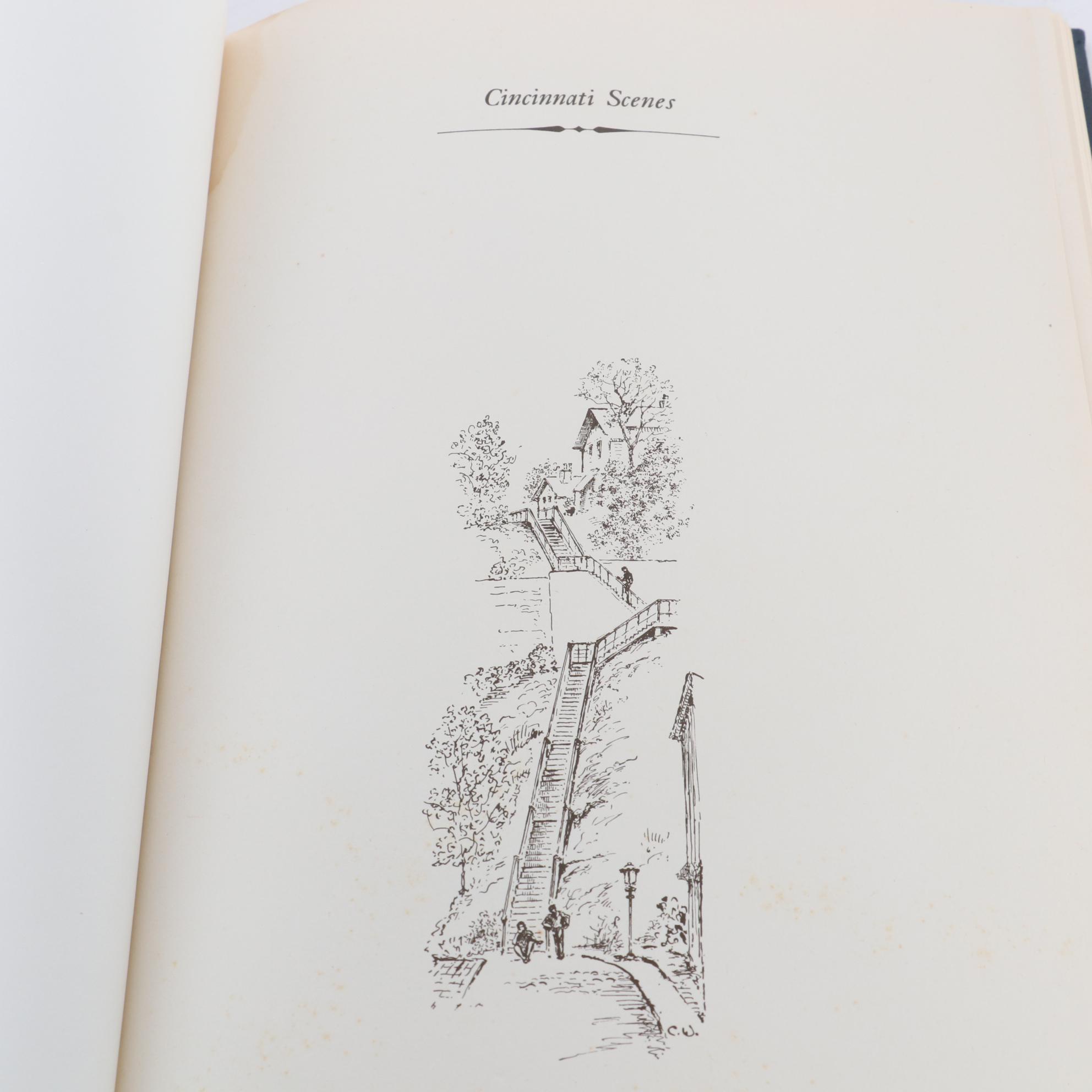 Wedgwood Caroline Williams "Views of Cincinnati" Collector's Plates and Books