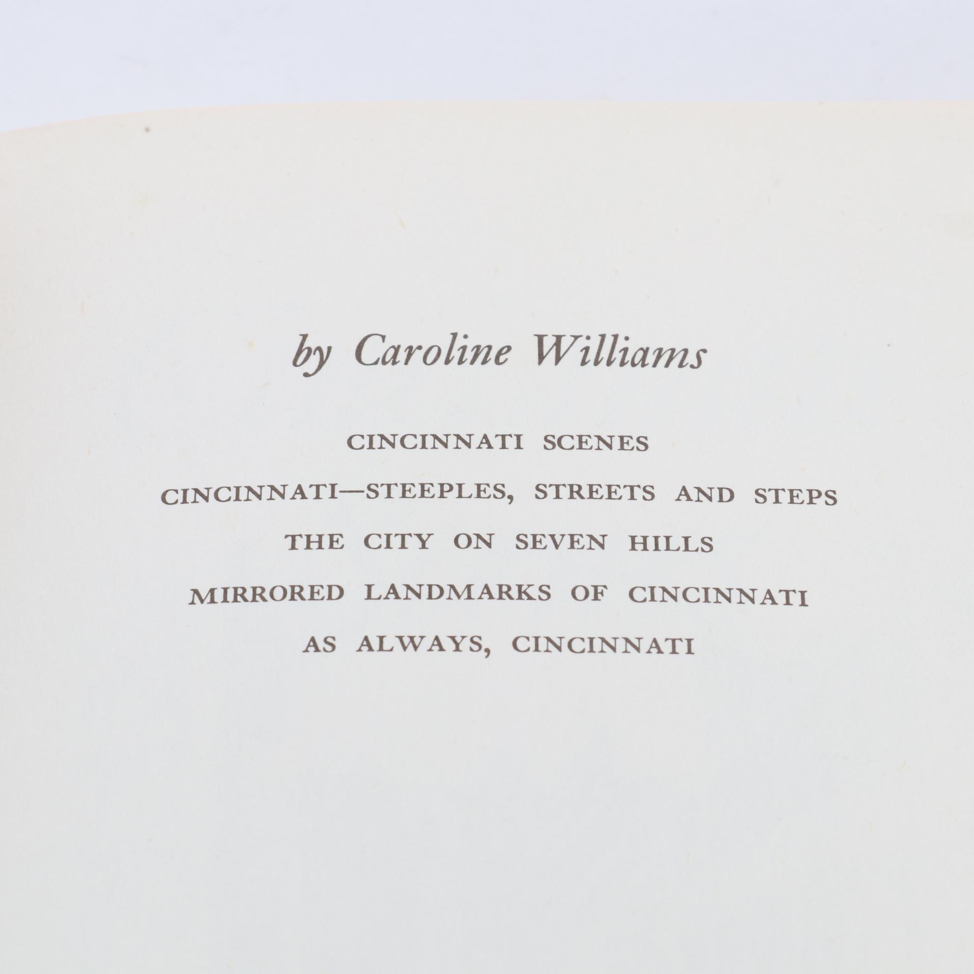 Wedgwood Caroline Williams "Views of Cincinnati" Collector's Plates and Books