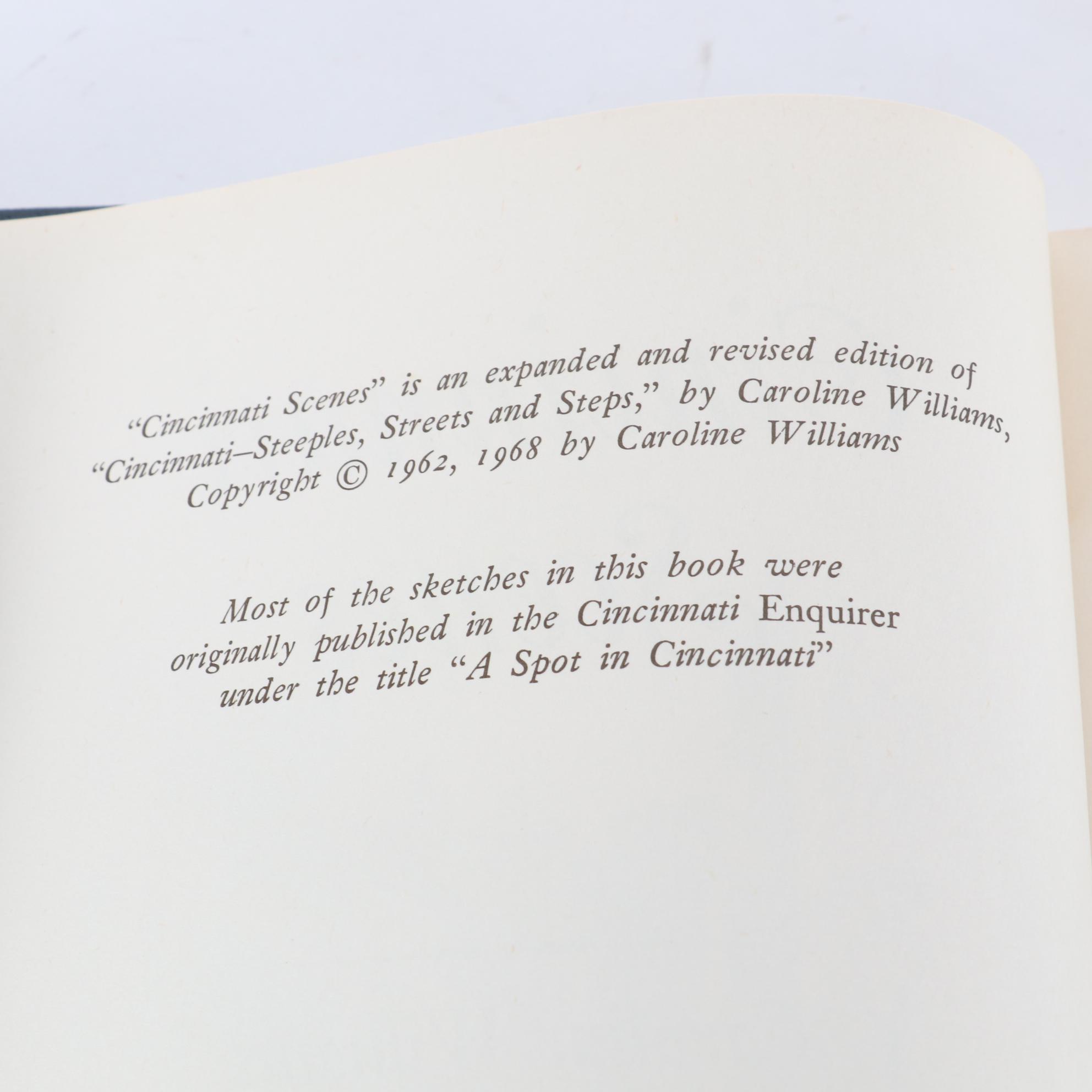 Wedgwood Caroline Williams "Views of Cincinnati" Collector's Plates and Books