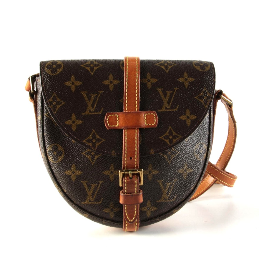 Louis Vuitton Shanti PM in Monogram Canvas with Vachetta Leather Trim