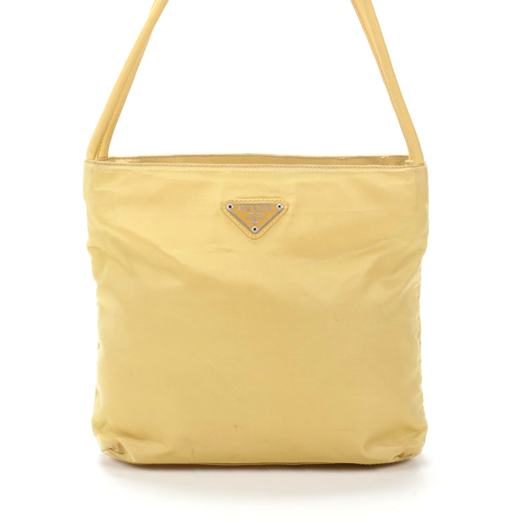 Prada Tote in Yellow Tessuto Nylon