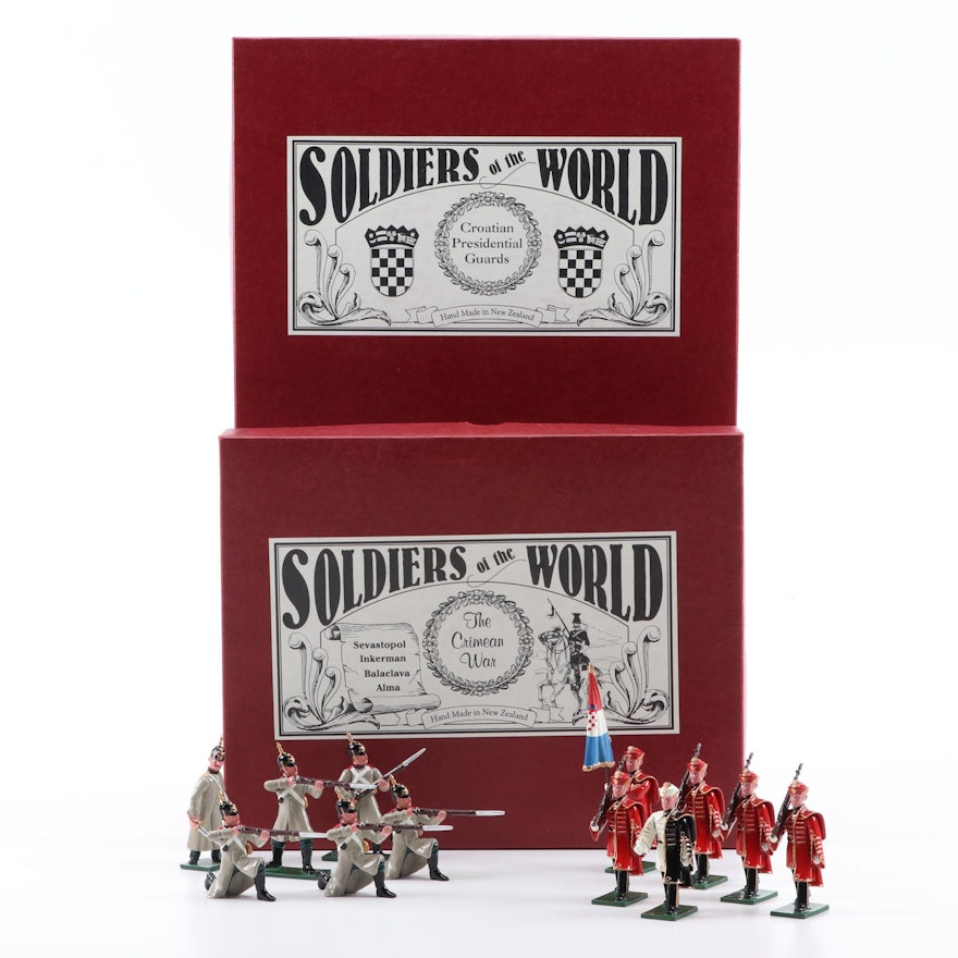 Limited Edition "Soldiers of the World" Handmade Figurines
