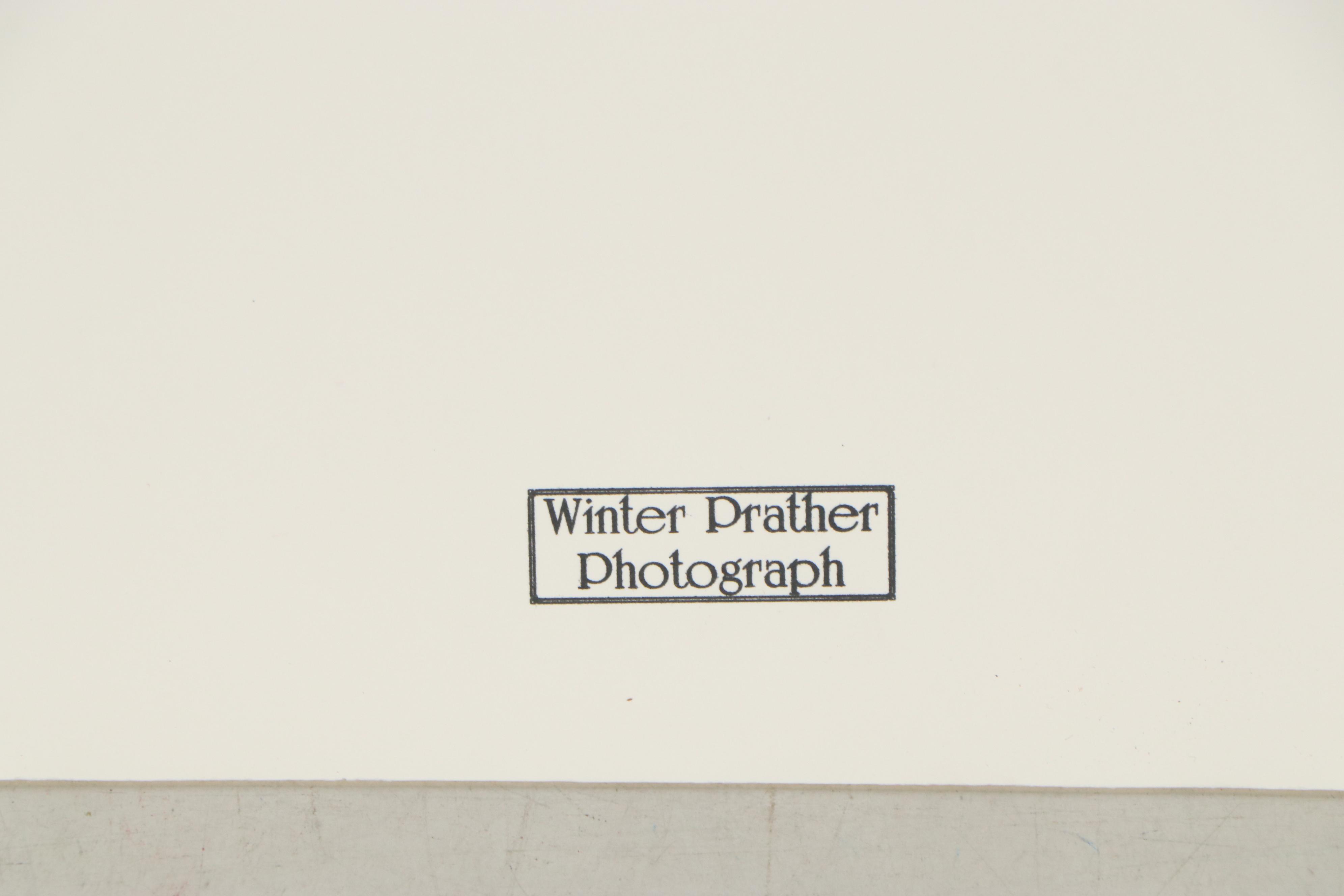 Winter Phillips Prather Silver Gelatin Photograph and Photography Book