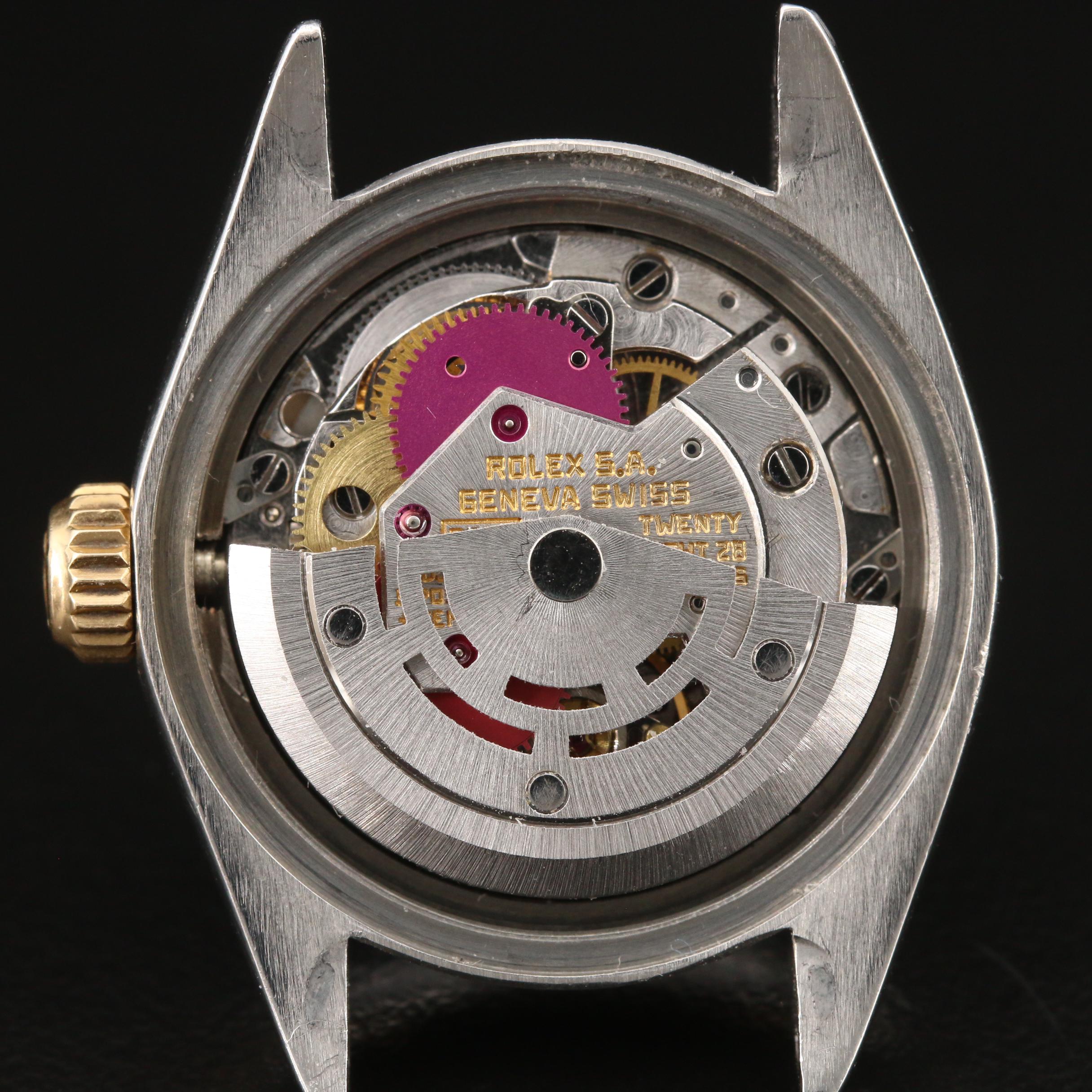 1979 Rolex Oyster Perpetual Date 14K Gold and Stainless Steel Watch