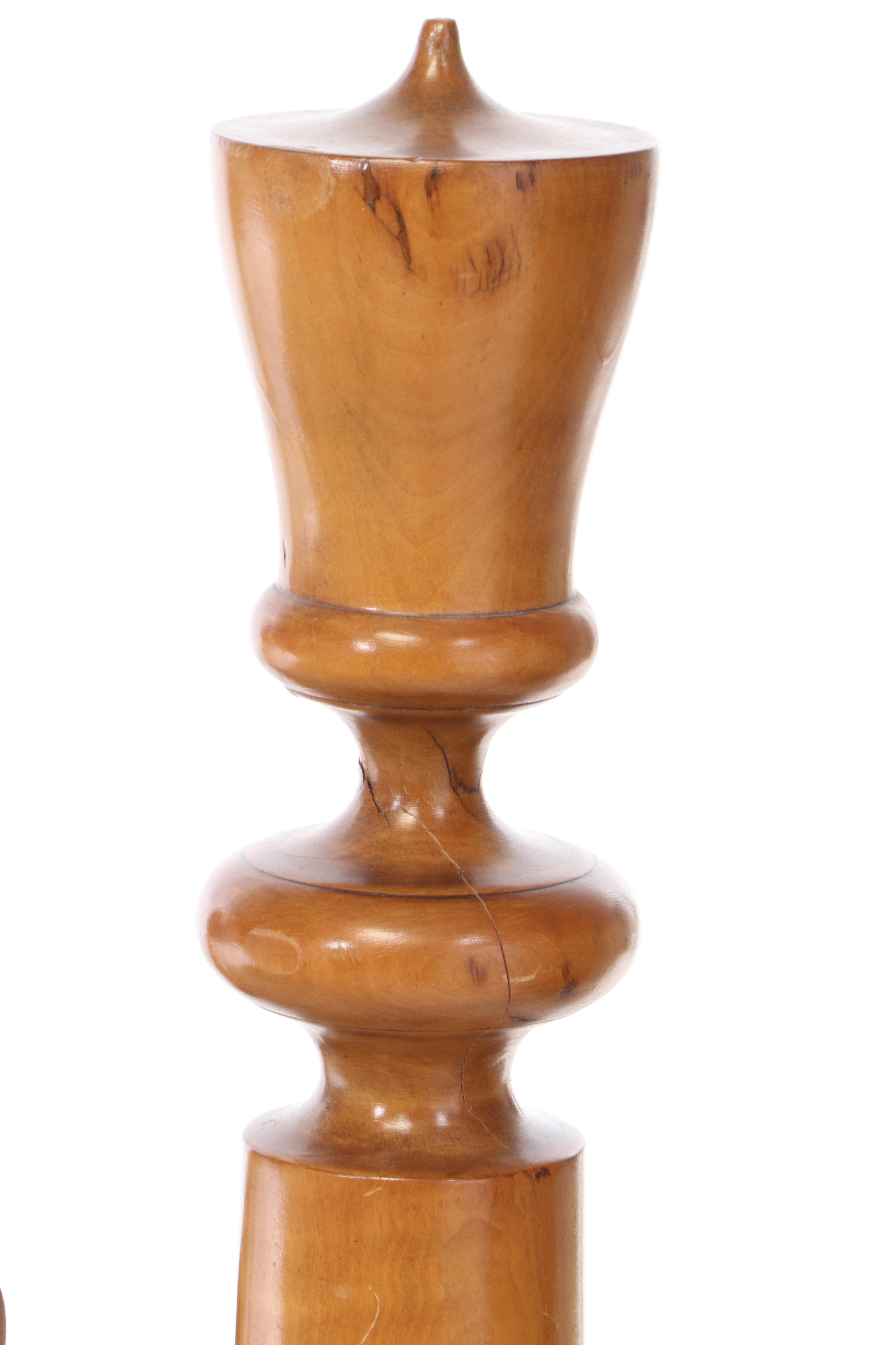 American Primitive Tiger Maple Full Size Bed Frame, 1830-1840