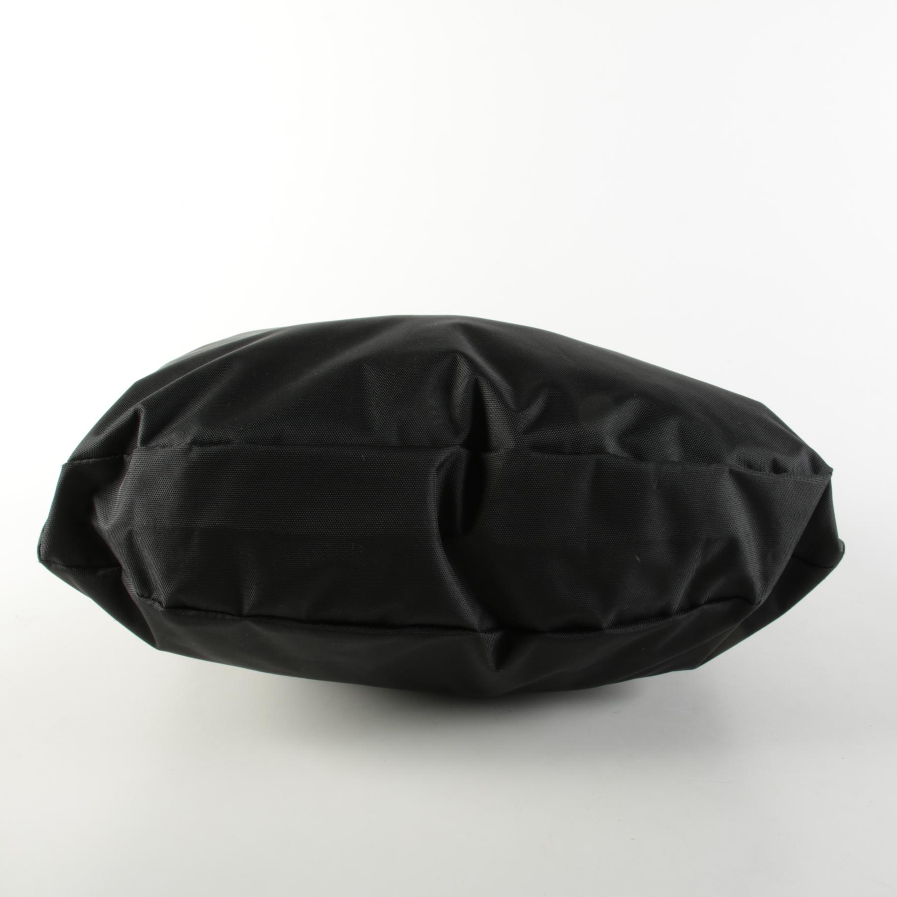 Aruna Black Hobo Bag and Saddle River Black Crochet Tote