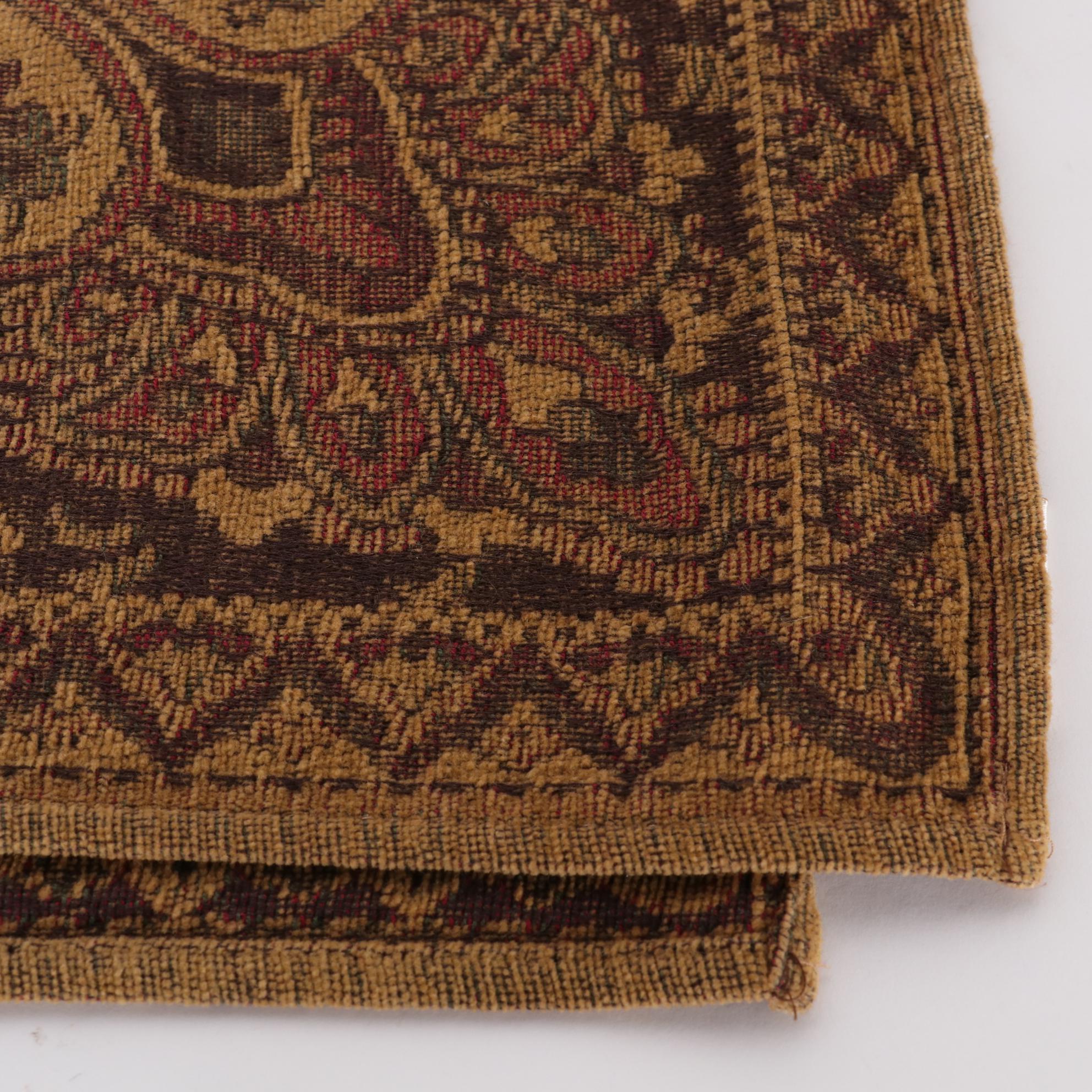 Malabar Grove Ltd. Machine-Woven Paisley Cotton Throw Blanket