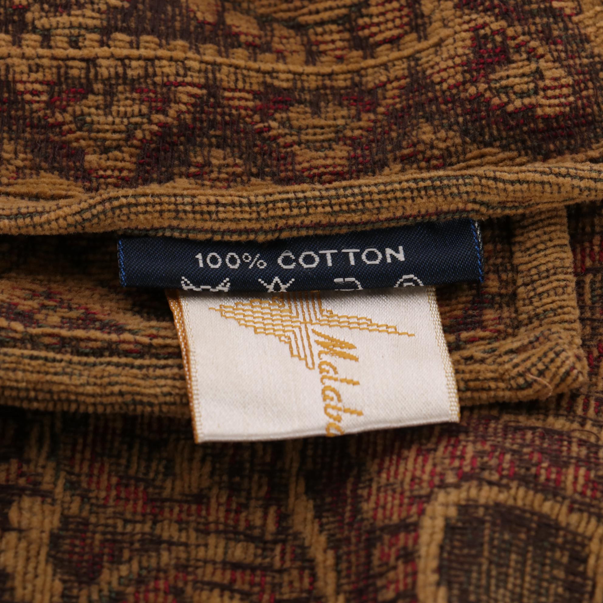 Malabar Grove Ltd. Machine-Woven Paisley Cotton Throw Blanket