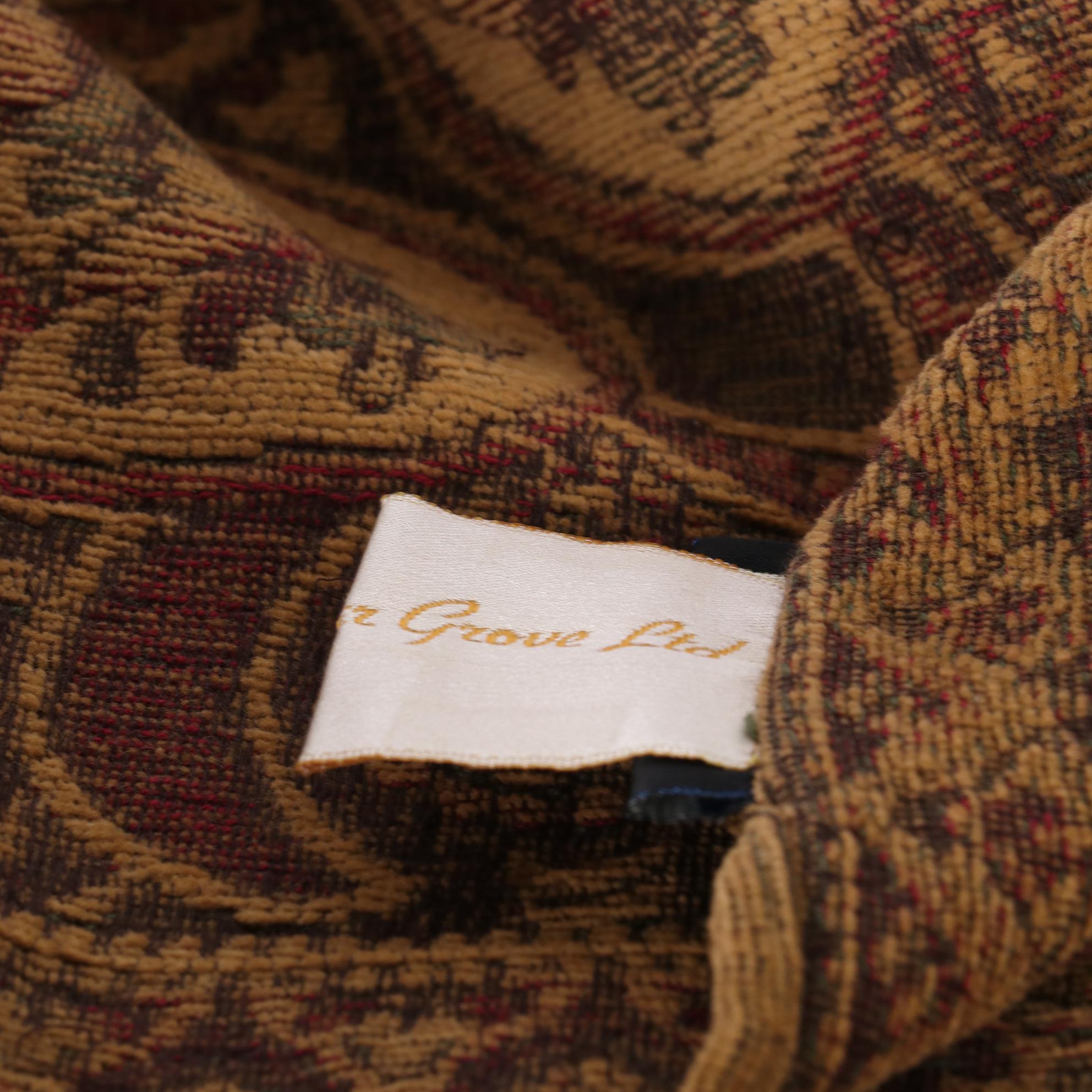 Malabar Grove Ltd. Machine-Woven Paisley Cotton Throw Blanket