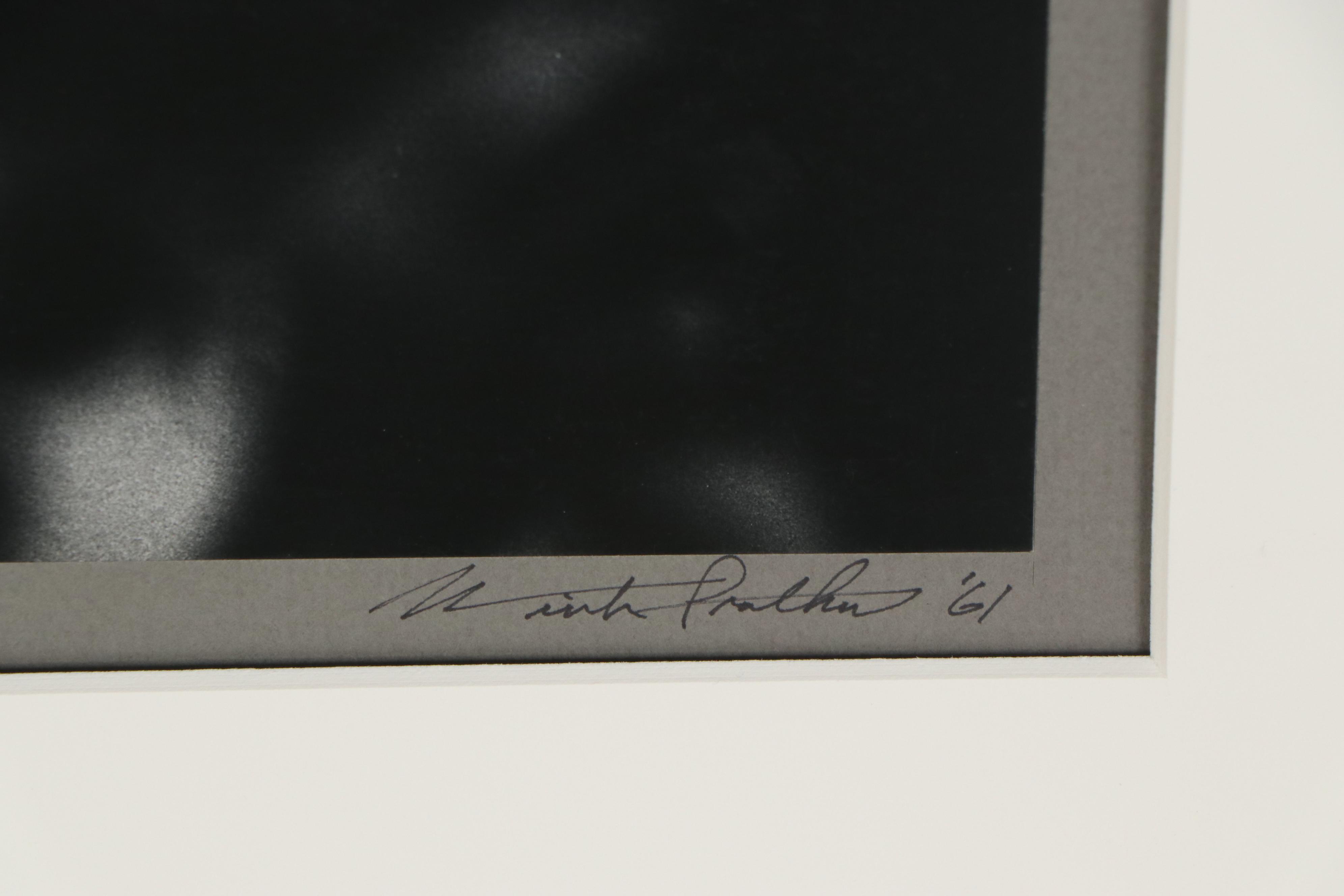 Winter Phillips Prather Silver Gelatin Photograph, 1961 and Photography Book