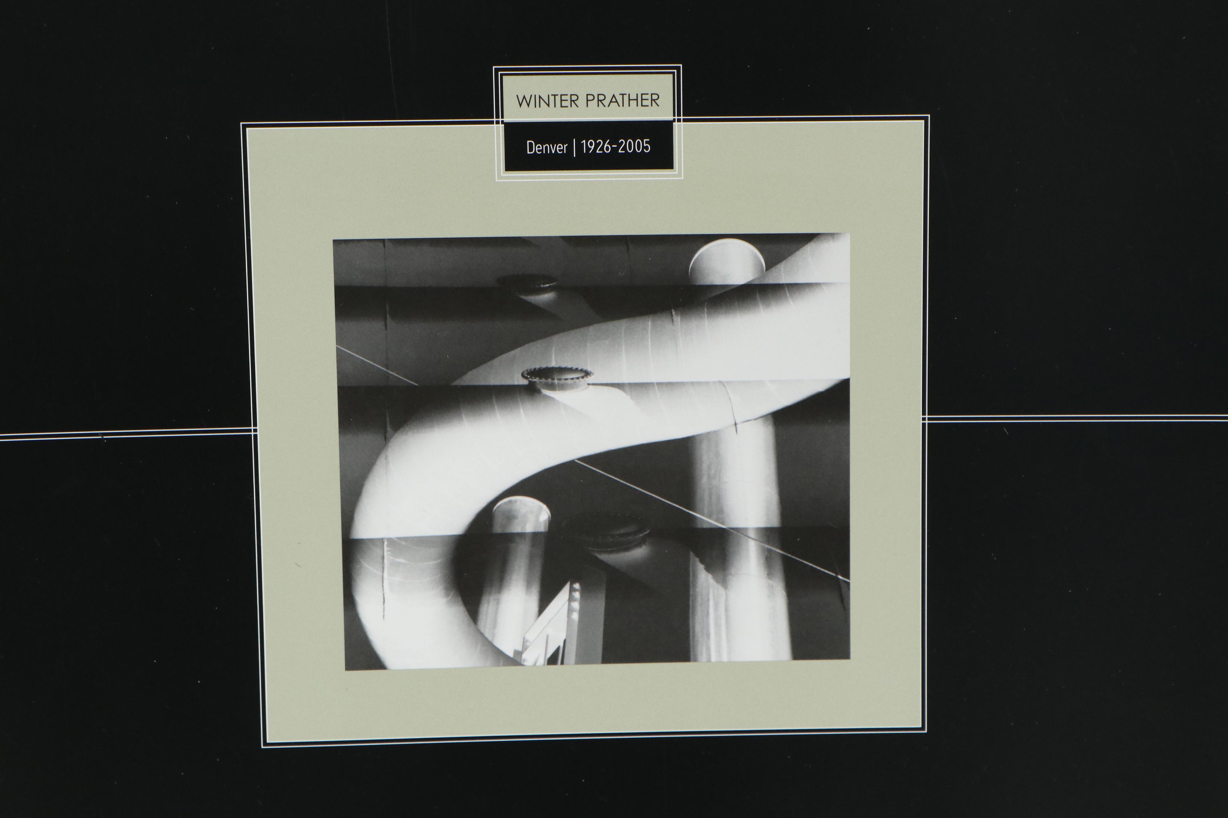 Winter Phillips Prather Silver Gelatin Photograph, 1961 and Photography Book