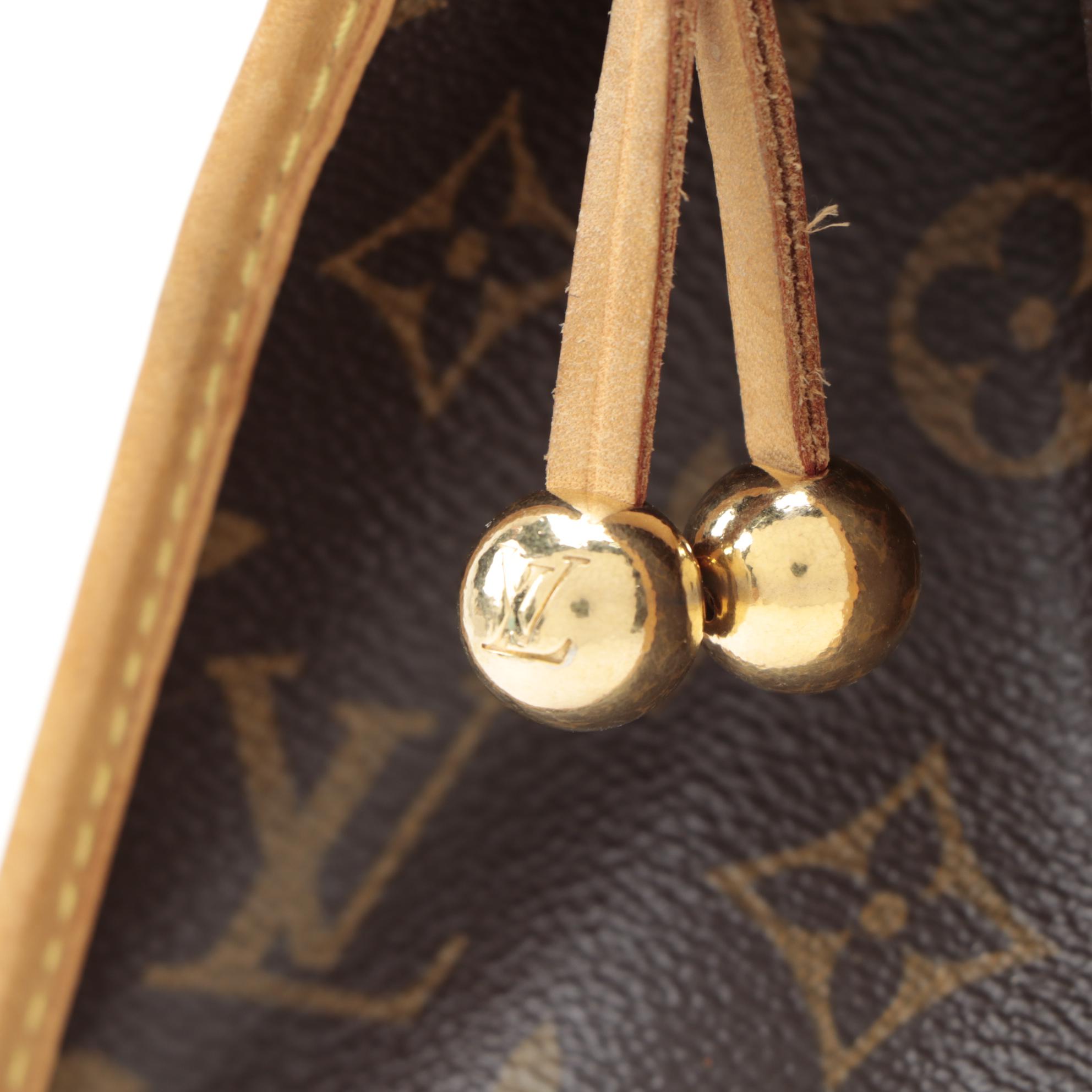 Louis Vuitton Popincourt Haut Bag in Monogram Canvas and Vachetta Leather Trim