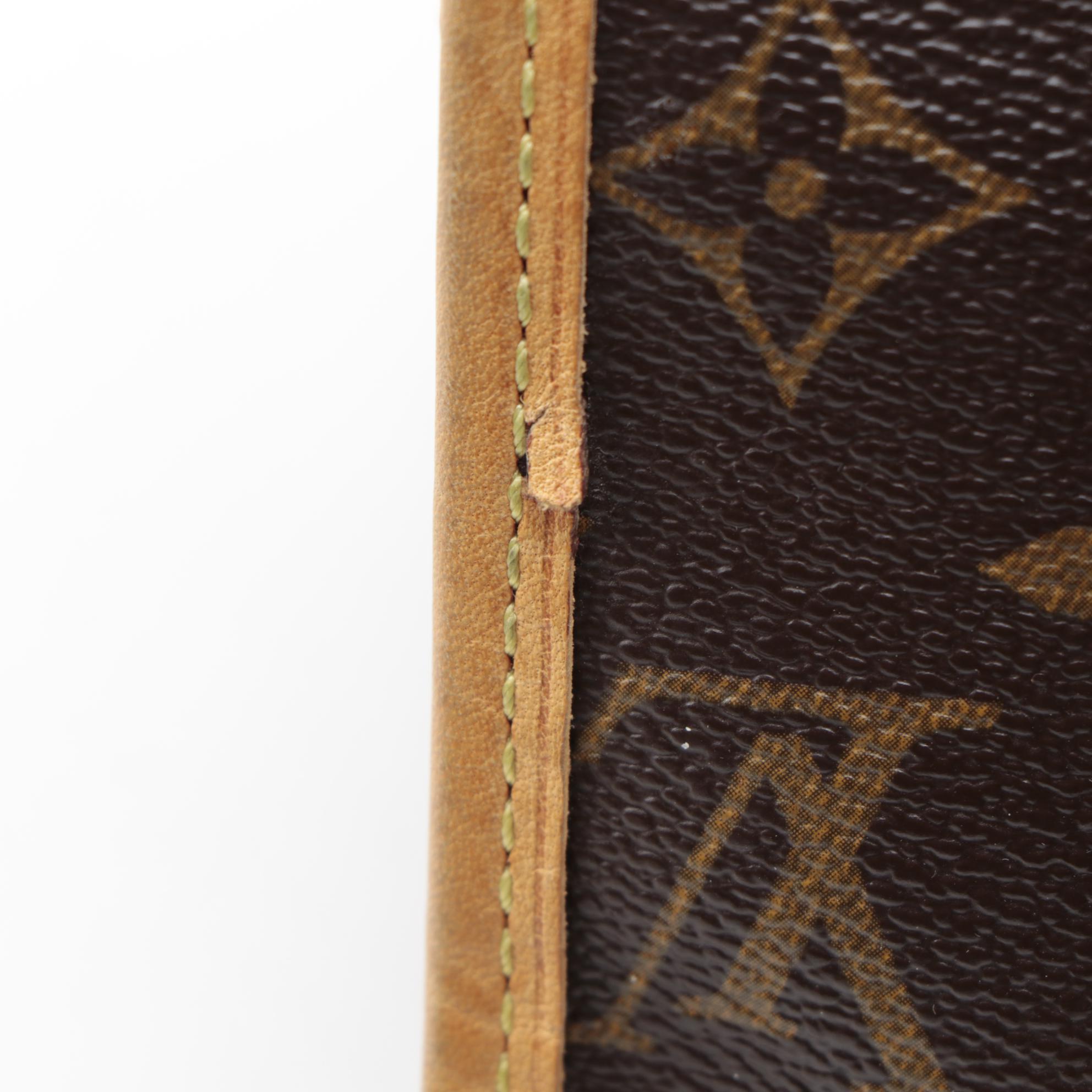 Louis Vuitton Popincourt Haut Bag in Monogram Canvas and Vachetta Leather Trim