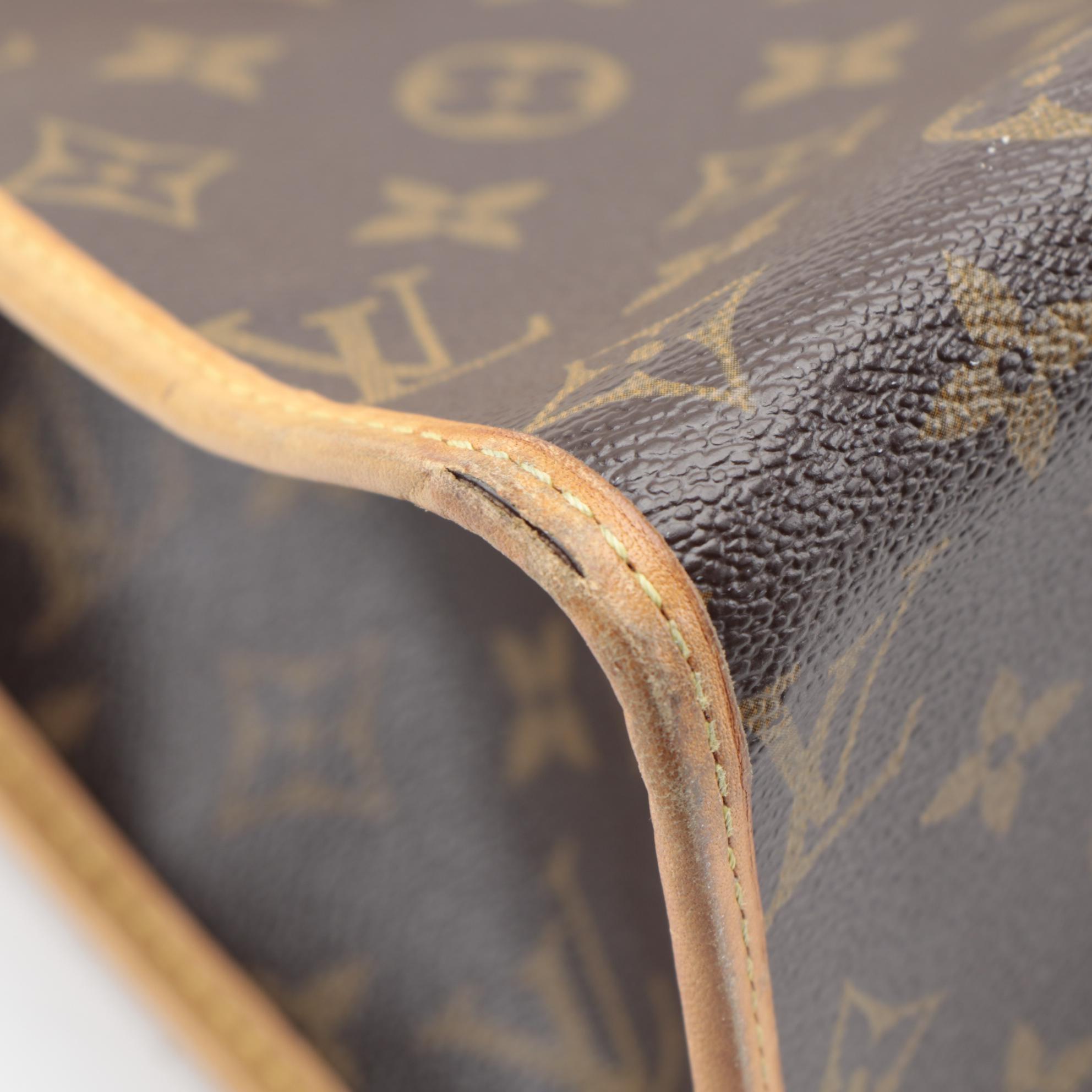 Louis Vuitton Popincourt Haut Bag in Monogram Canvas and Vachetta Leather Trim