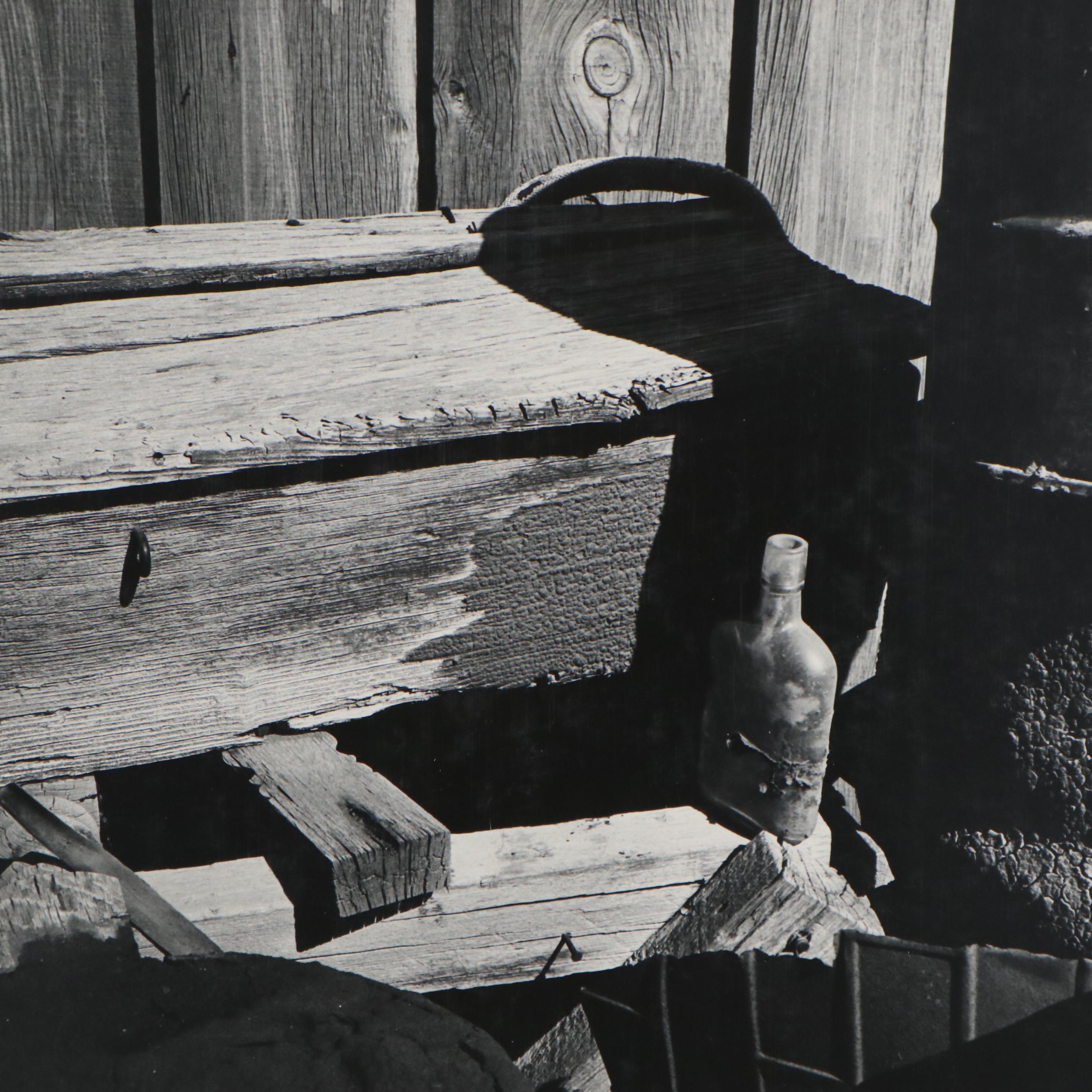 Winter Prather Silver Gelatin Photograph "Still Life," 1950 and Photography Book