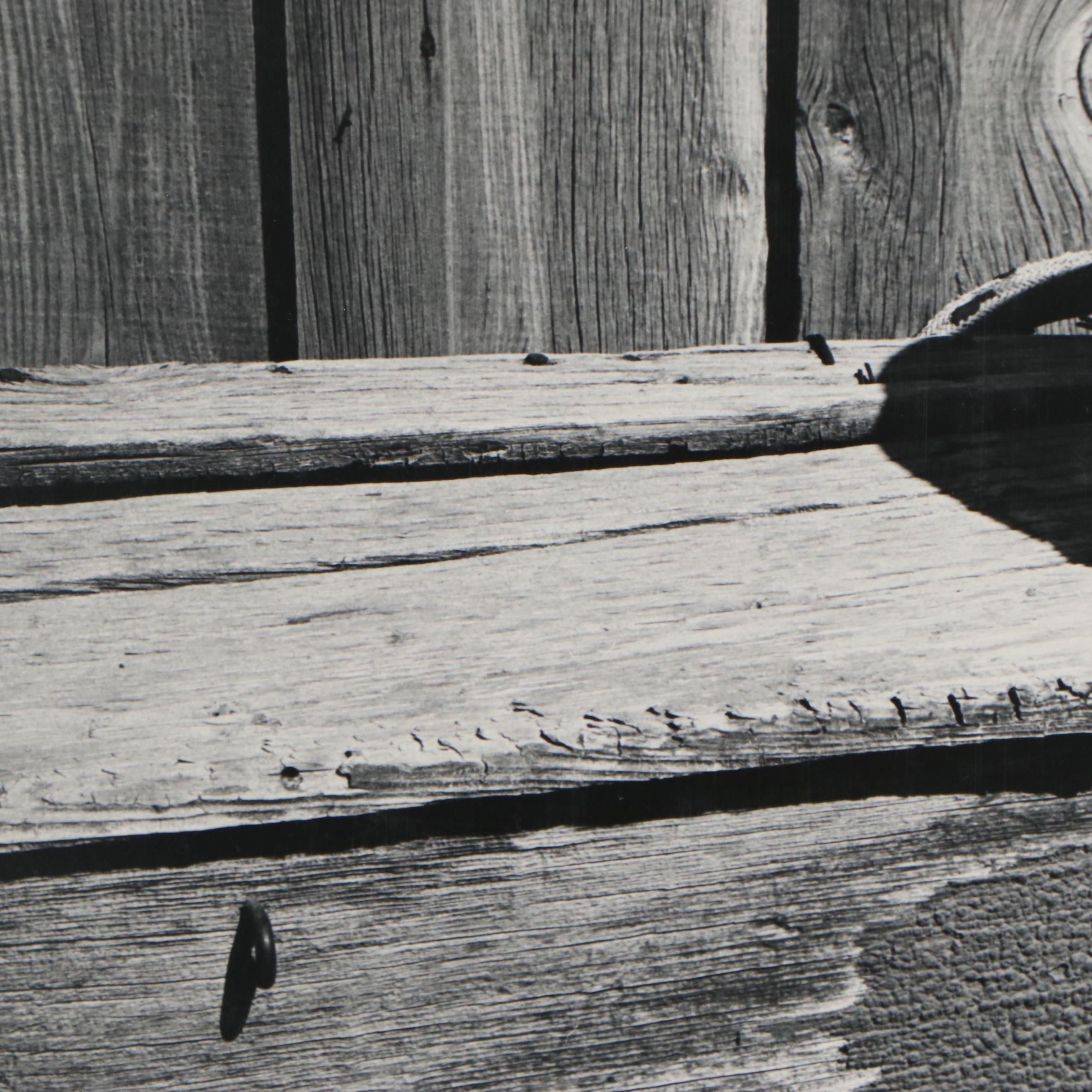Winter Prather Silver Gelatin Photograph "Still Life," 1950 and Photography Book