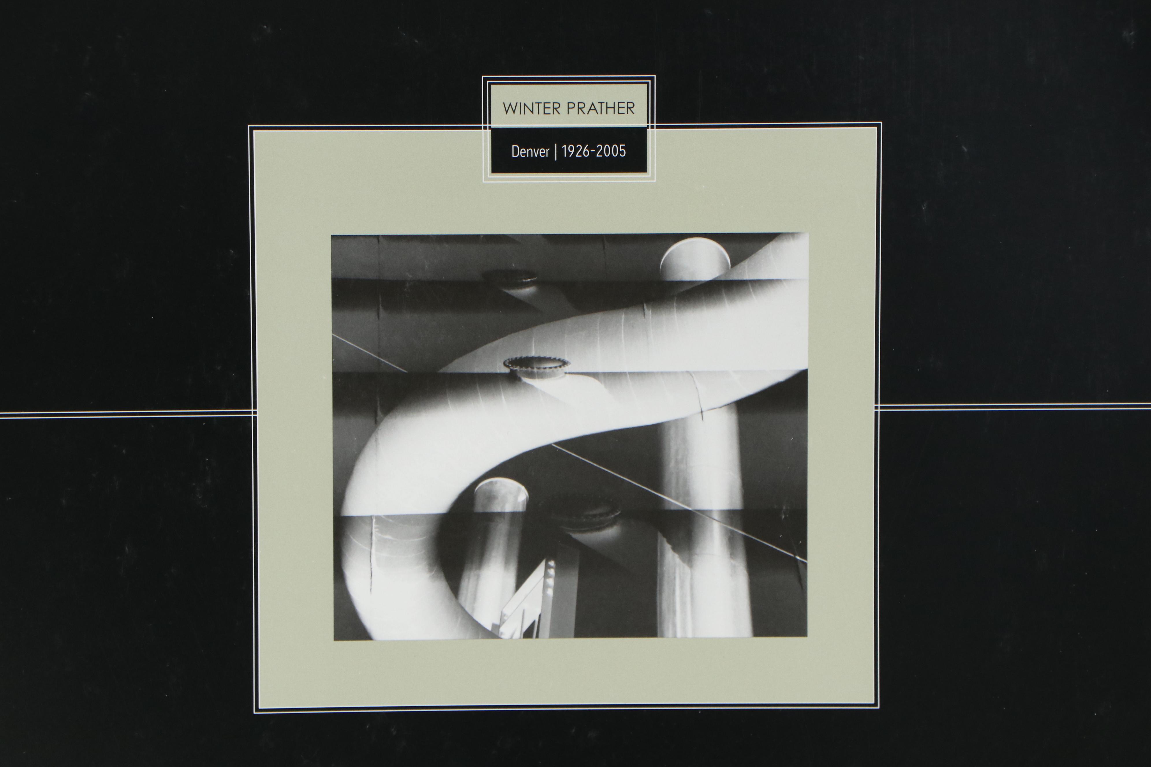 Winter Prather Silver Gelatin Photograph "Still Life," 1950 and Photography Book