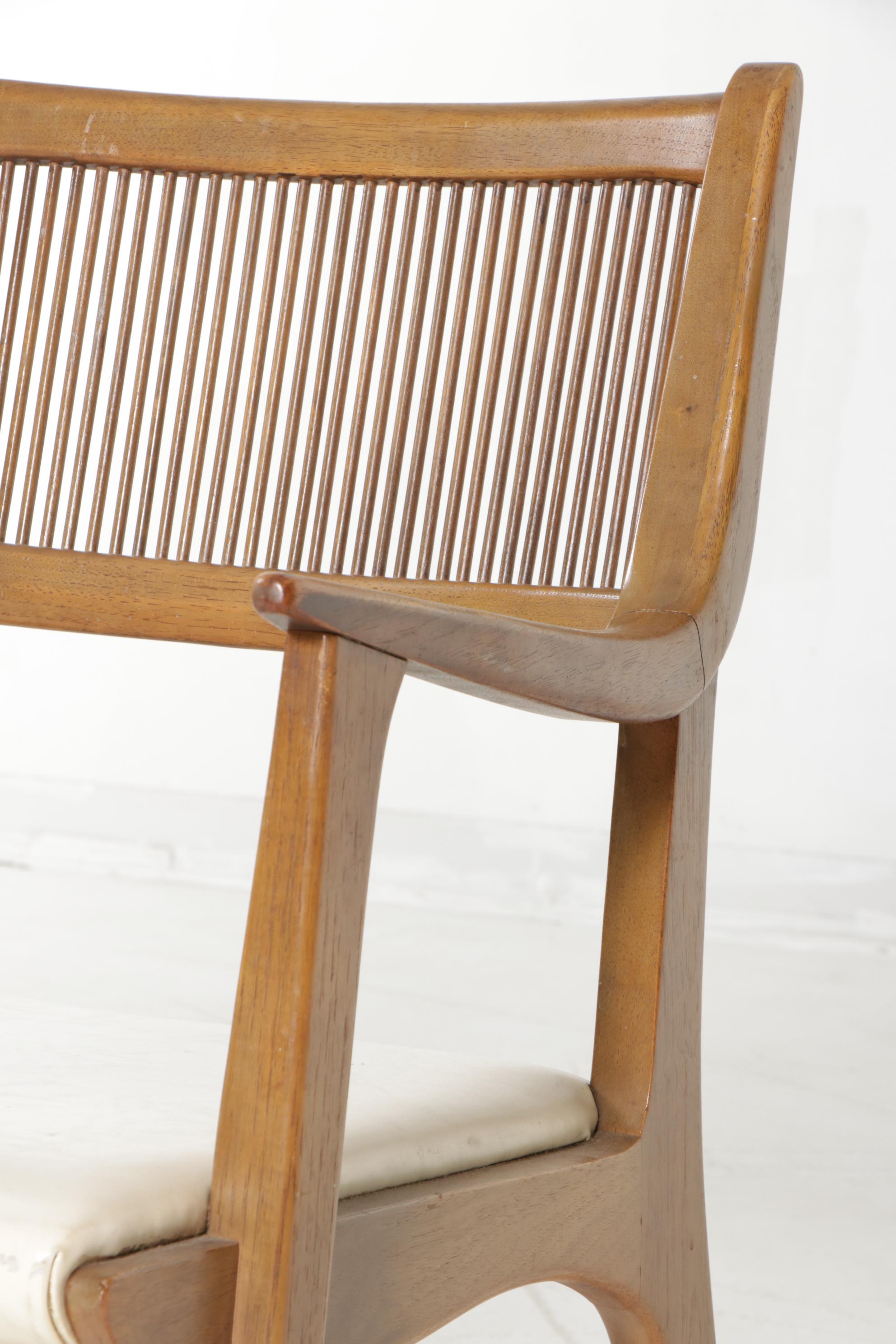 Pair of John Van Koert for Drexel "Profile" Mid Century Modern Dining Chairs