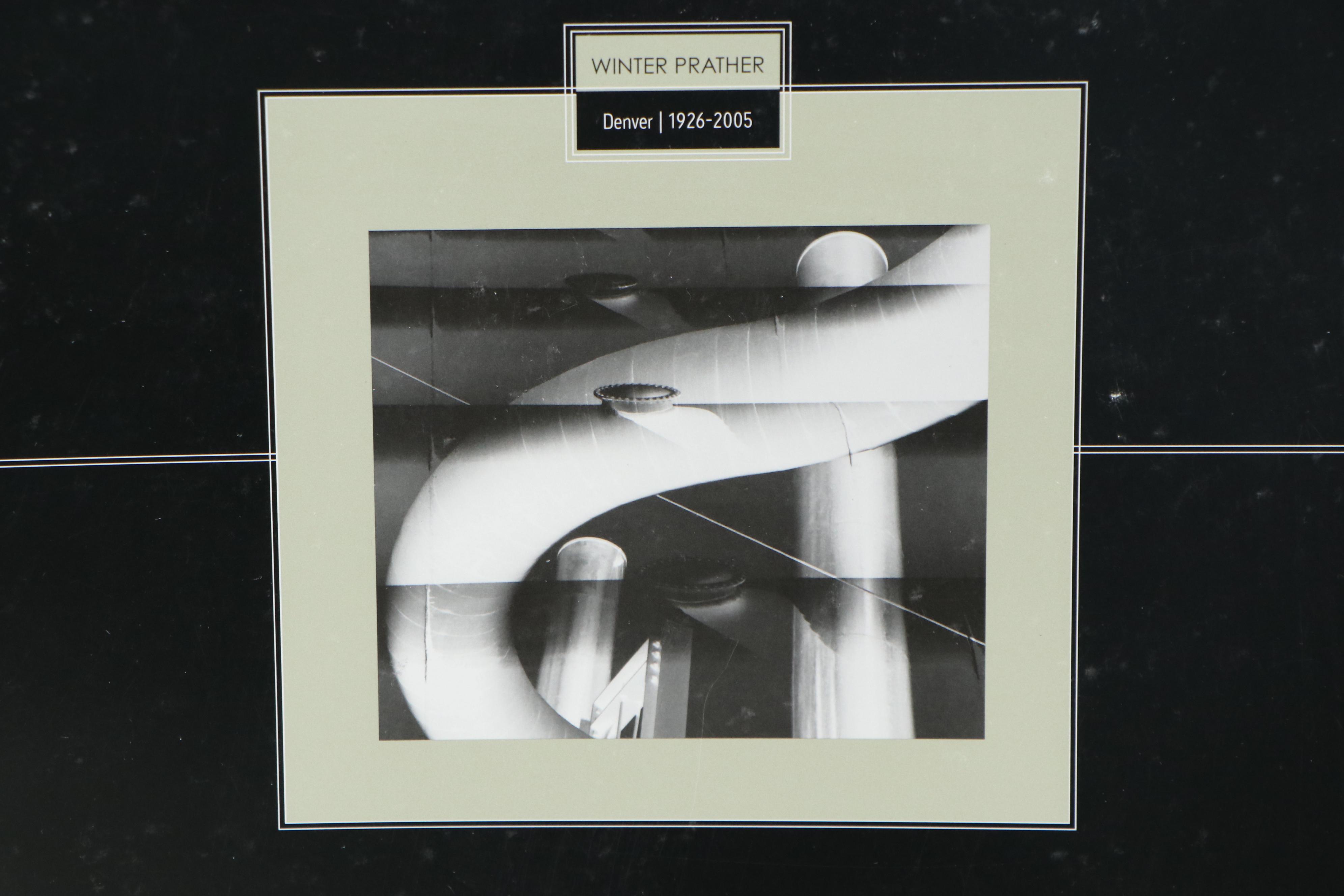 Winter Phillips Prather Inverted Silver Gelatin Photograph and Photography Book