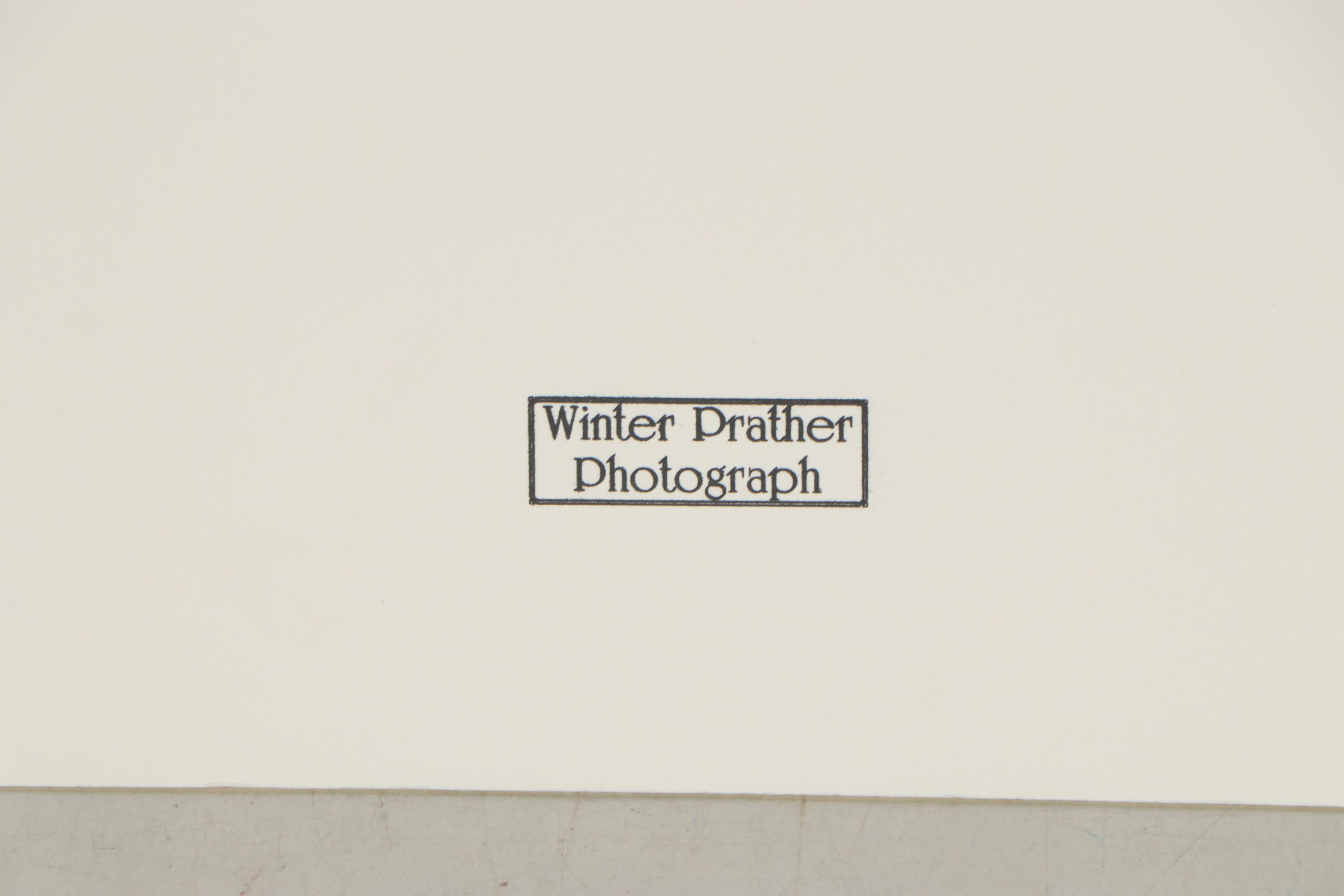 Winter Prather Inverted Silver Gelatin Photograph and Photography Book