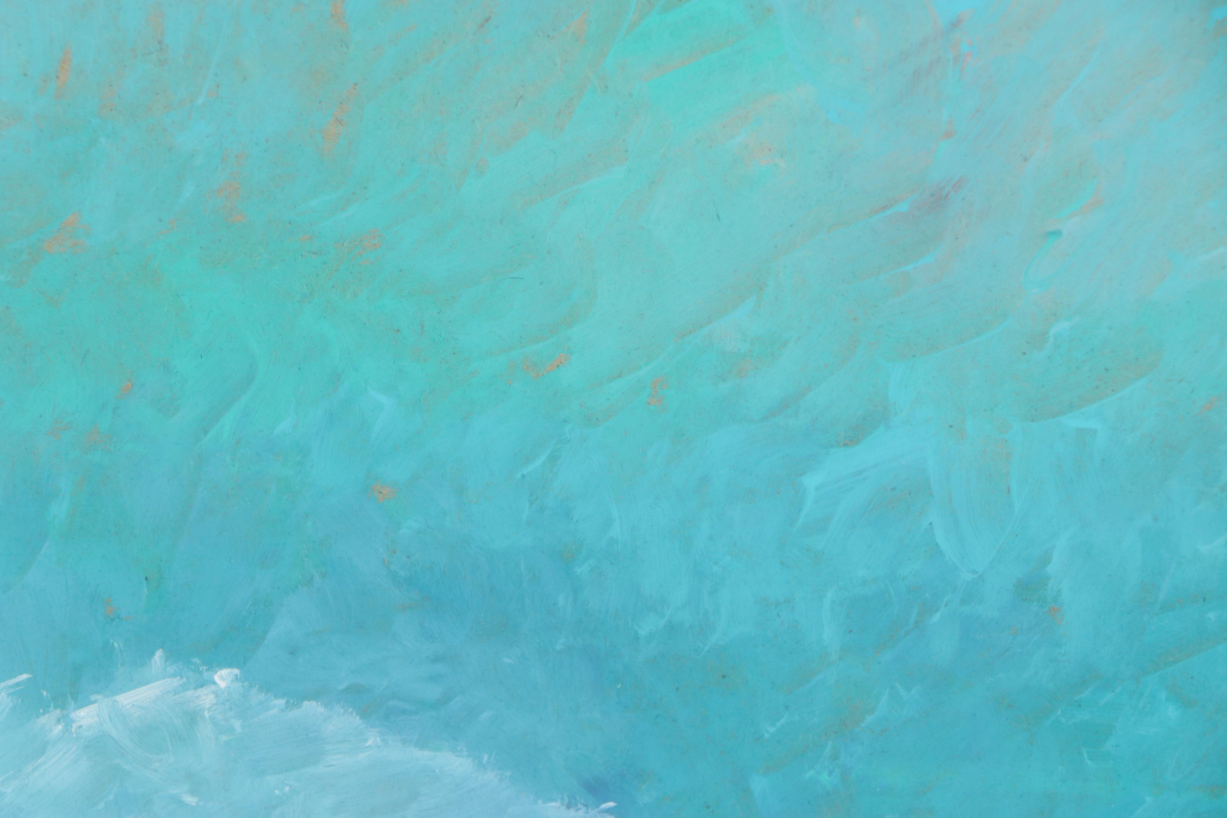 Robert Riddle Baker Acrylic Painting "Harvest Cloud"