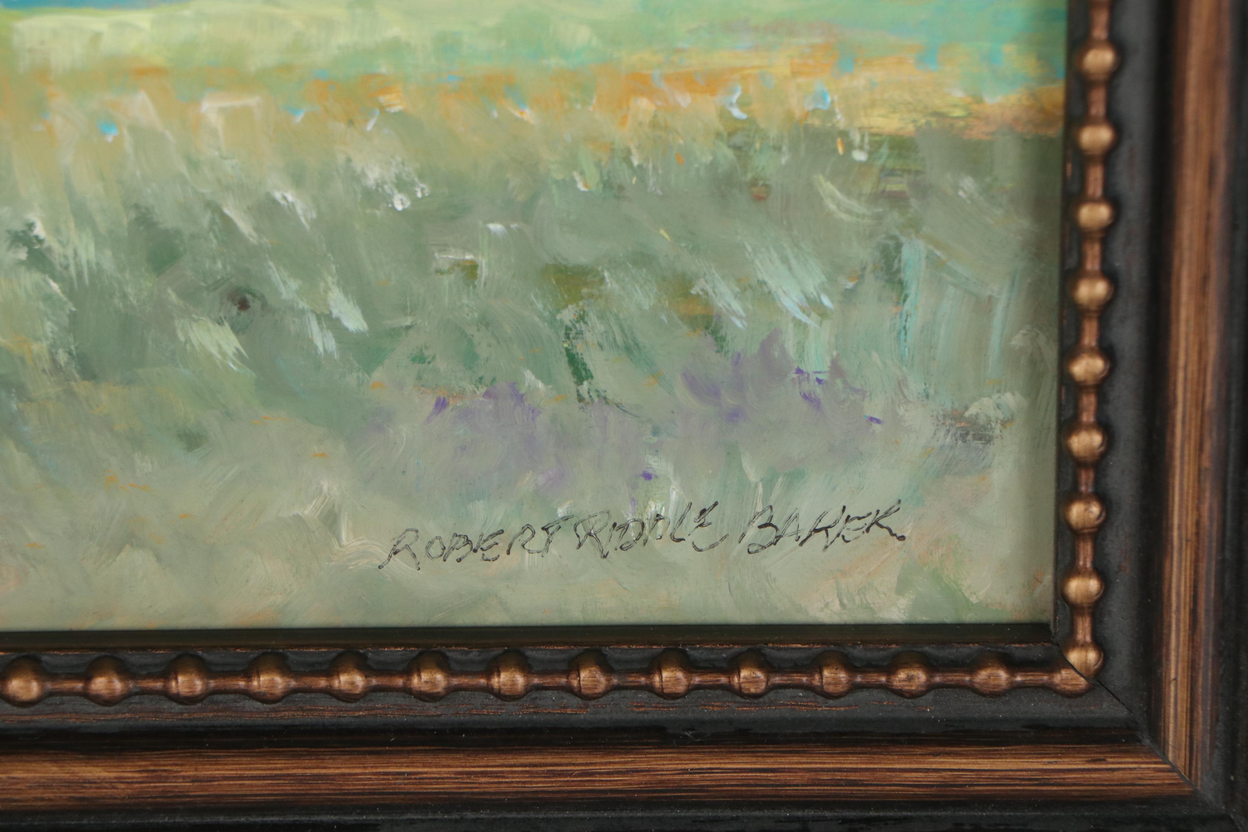 Robert Riddle Baker Acrylic Painting "Harvest Cloud"