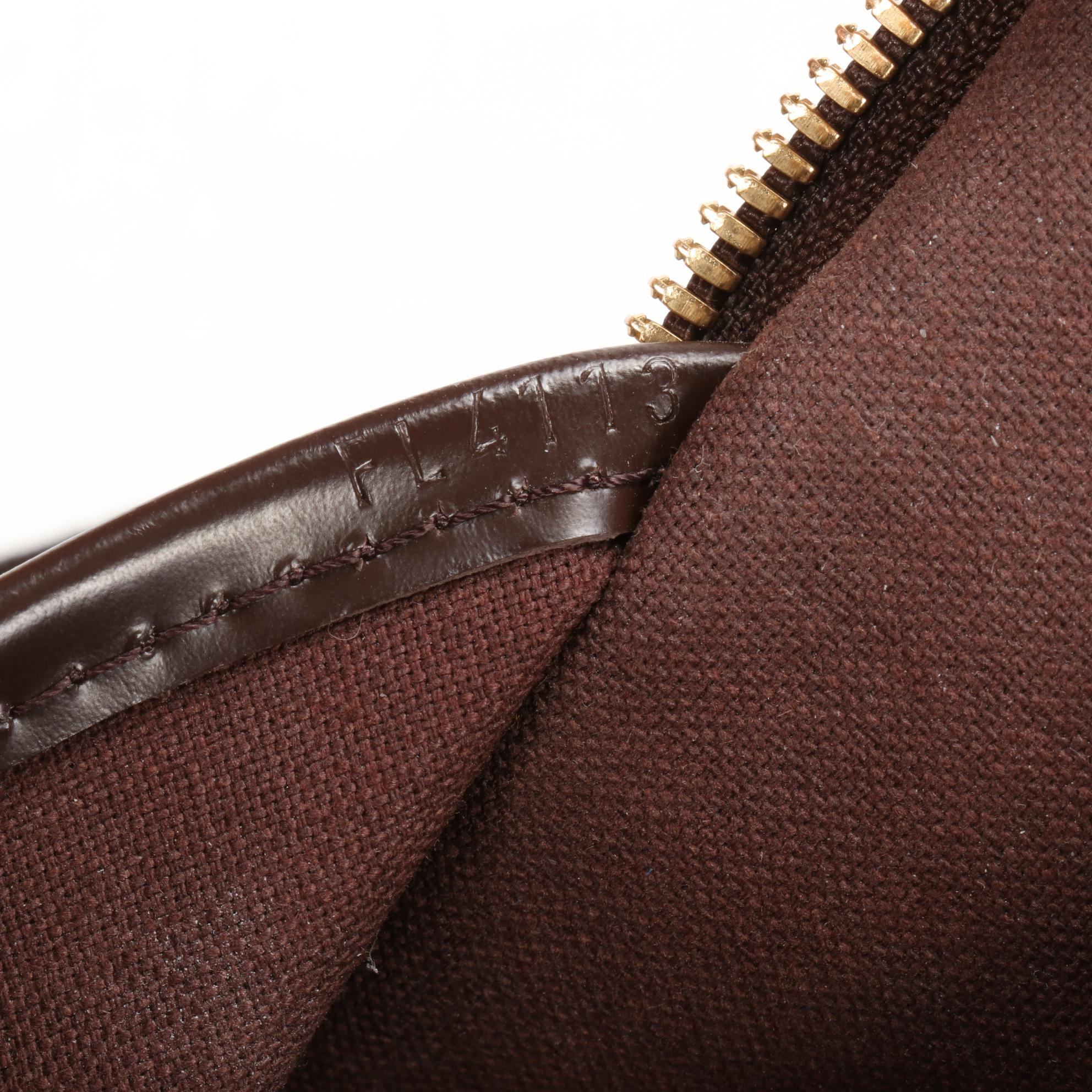 Louis Vuitton Icare Travel Bag in Damier Ebene Canvas and Smooth Leather